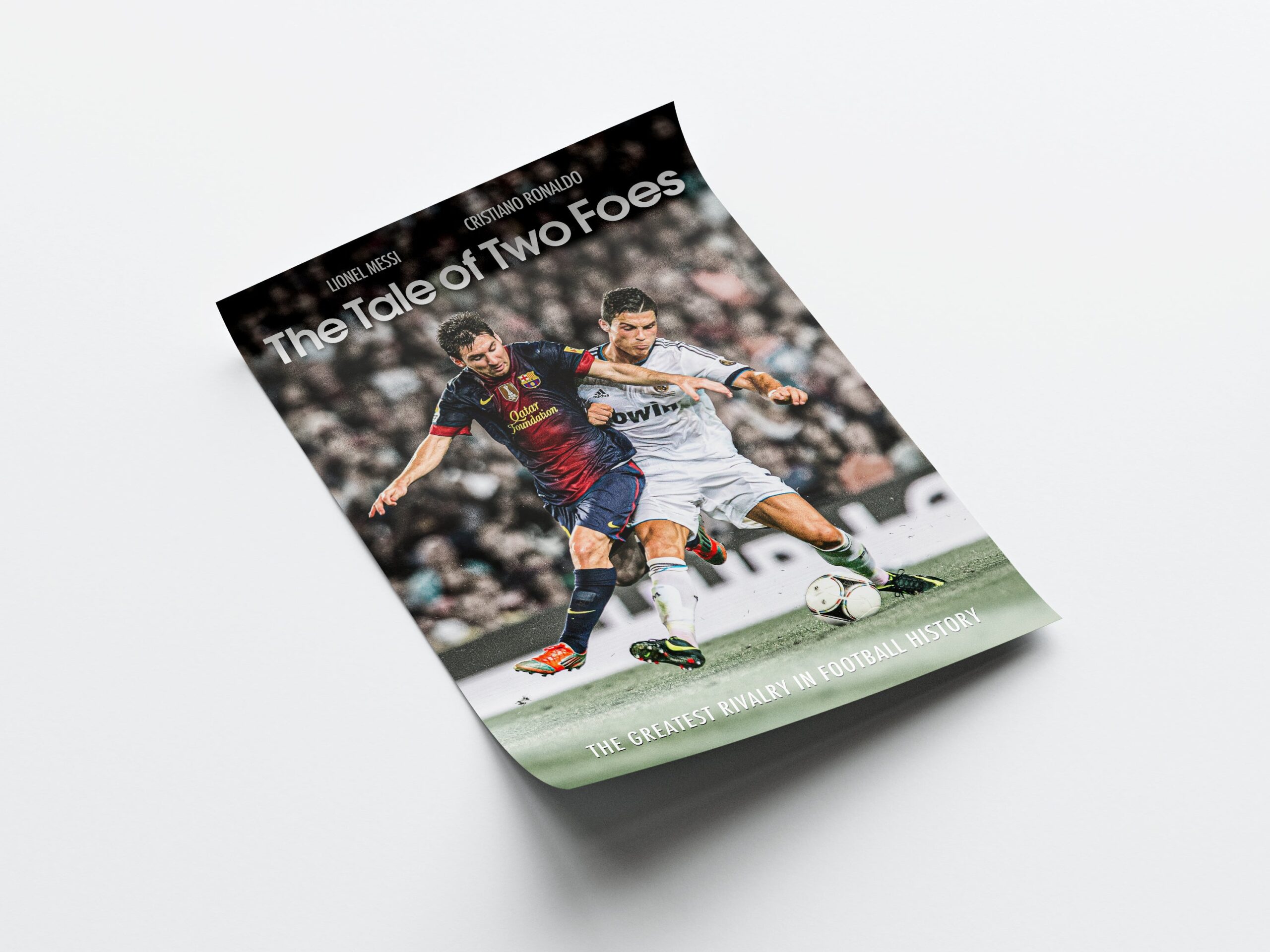 Messi & Ronaldo 'Foes' Poster - Image 4