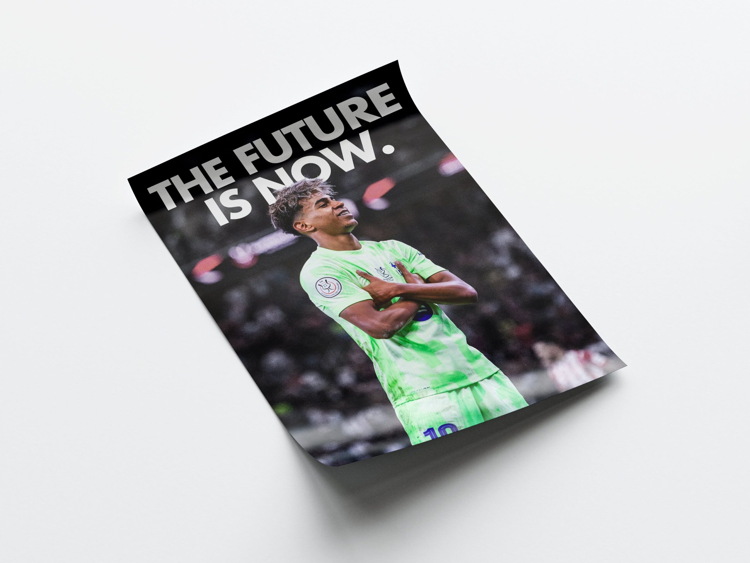 Lamine Yamal 'Future Is Now' Poster - Image 4