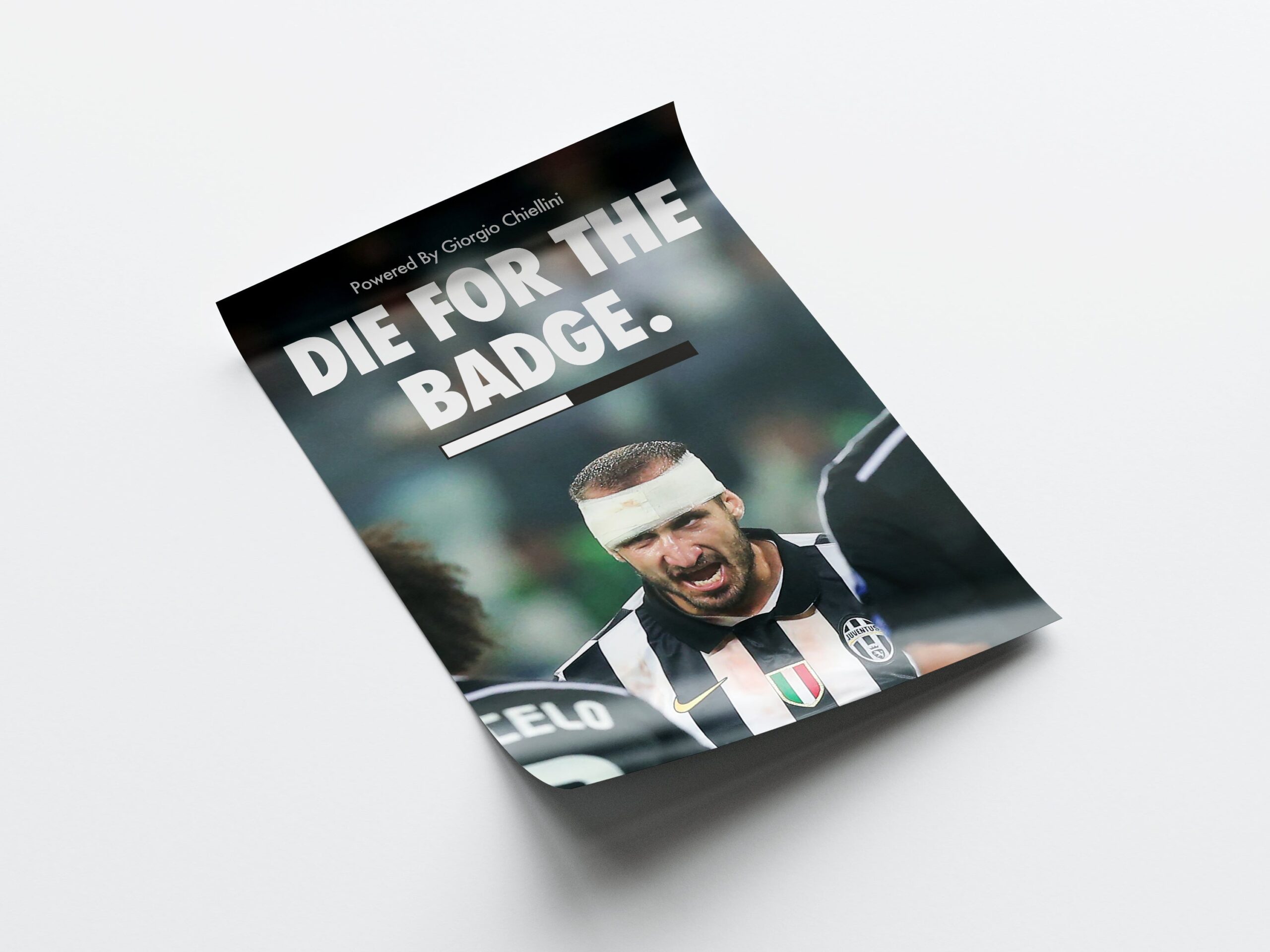 Giorgio Chiellini 'Die For The Badge' Poster - Image 4