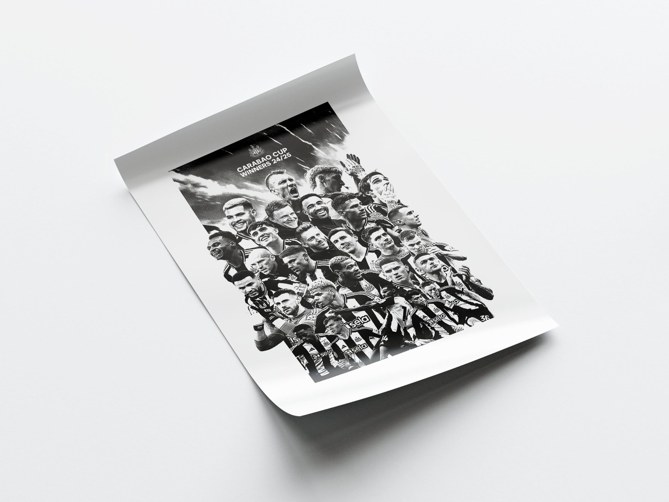 Newcastle United Champions Poster - Image 3