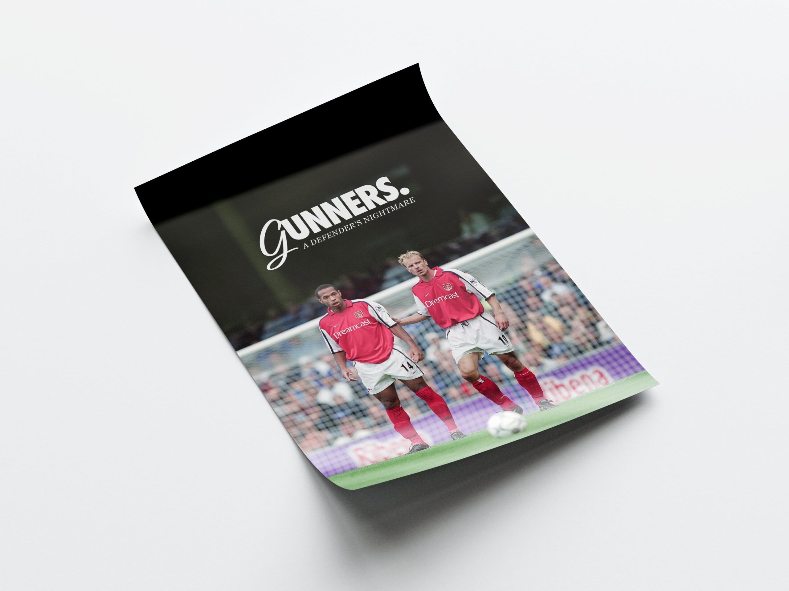 Thierry Henry & Dennis Bergkamp 'Gunners' Poster - Image 4