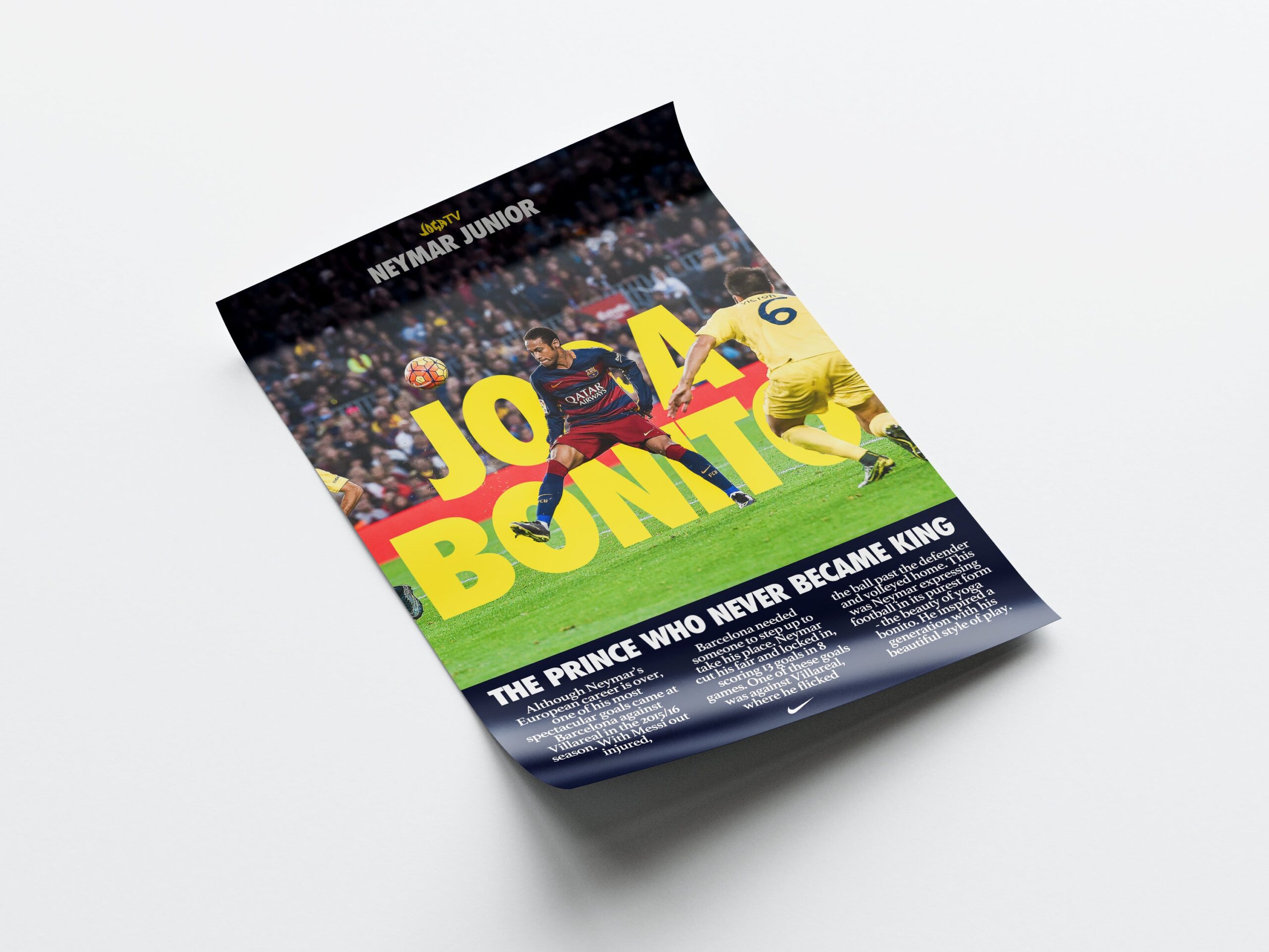 Neymar 'Joga Bonito' Poster - Image 4