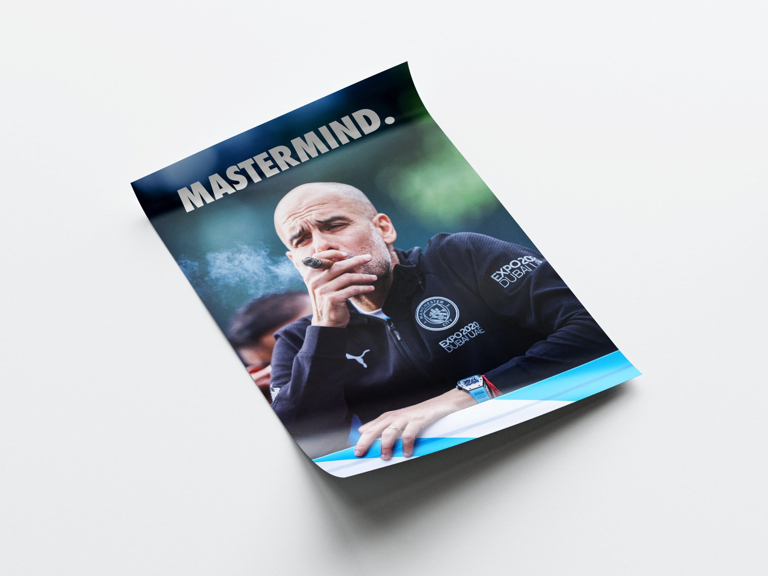 Pep Guardiola 'Mastermind' Poster - Image 4