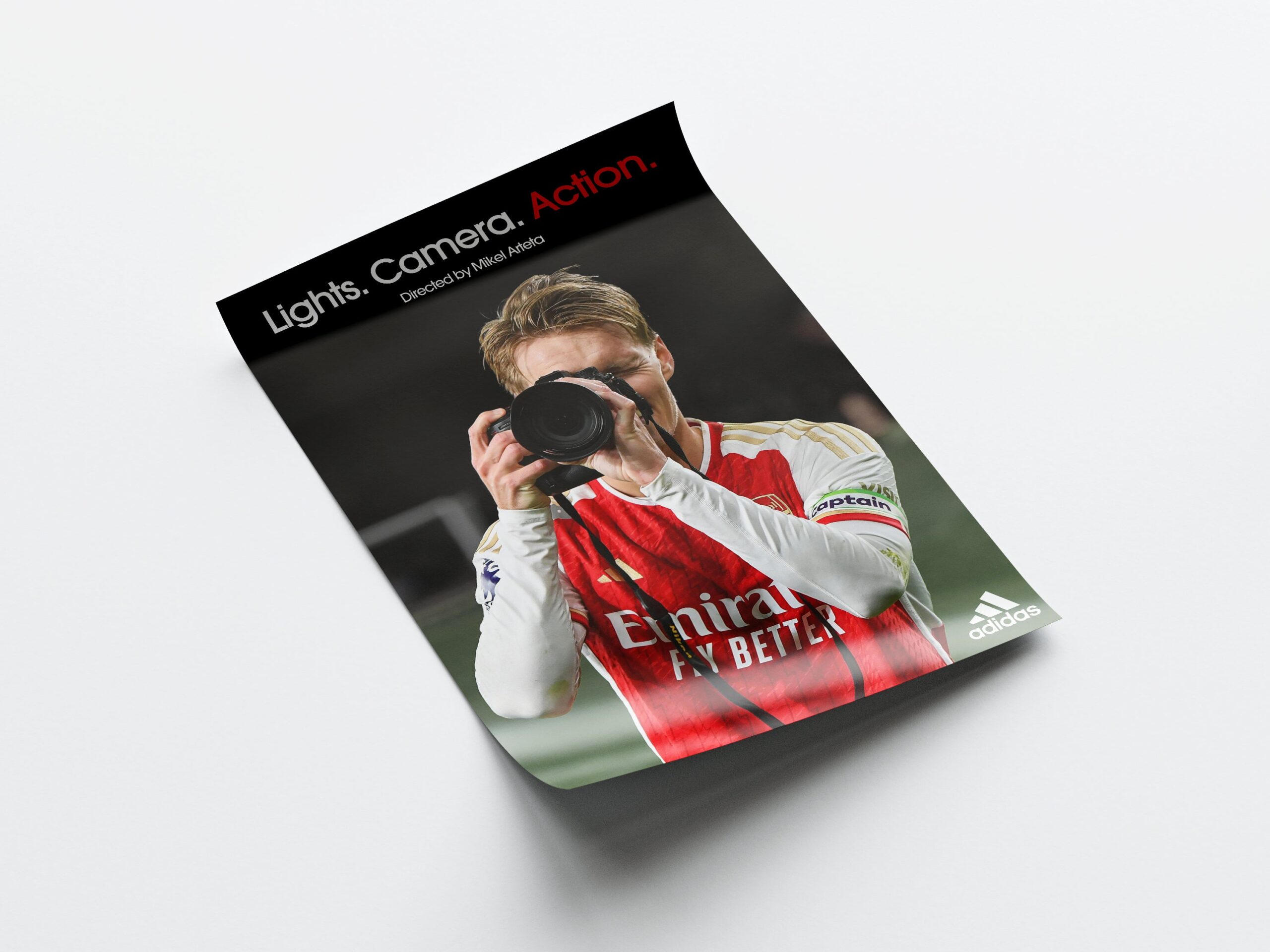 Martin Odegaard 'Action' Poster - Image 4