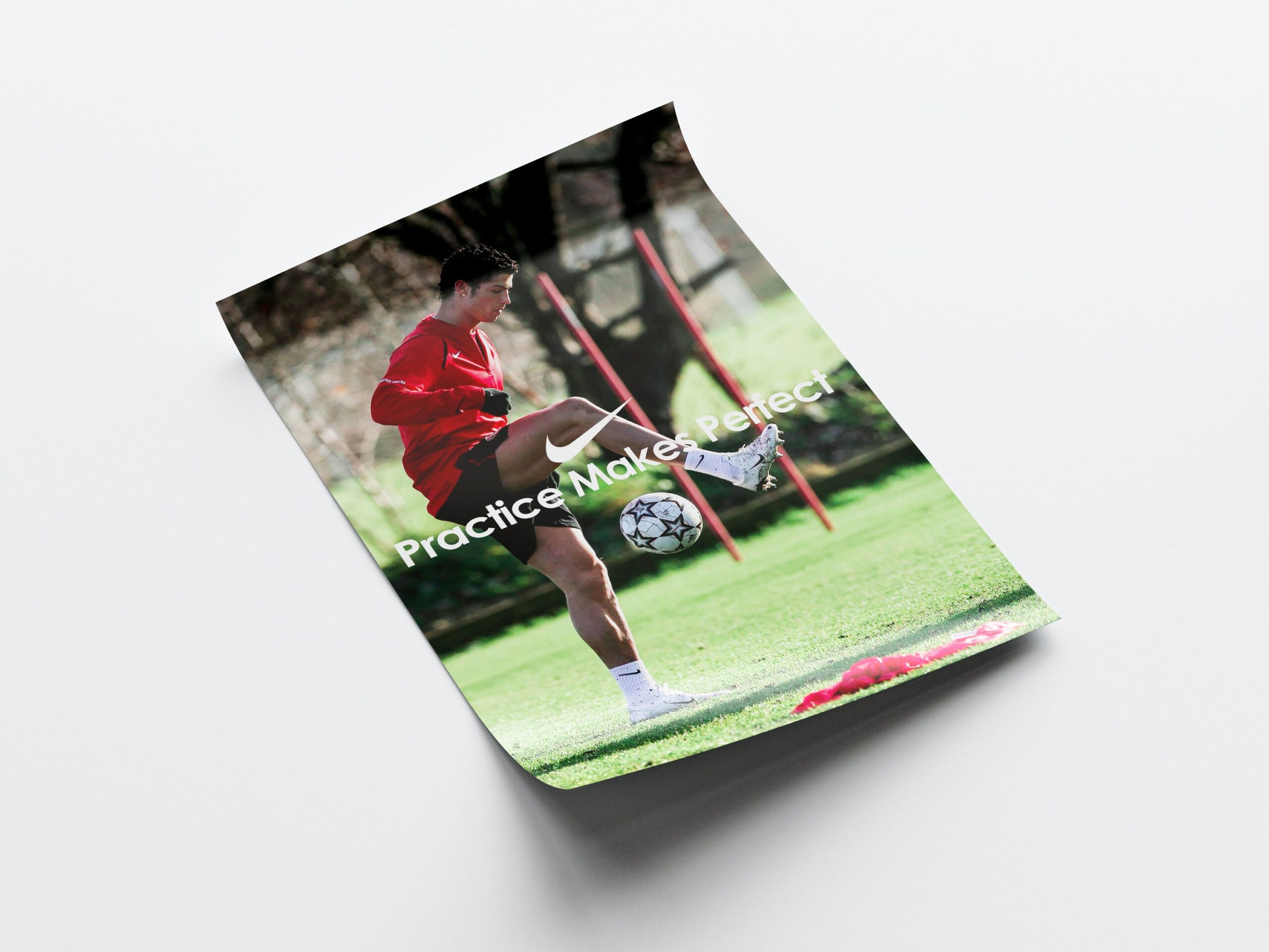Cristiano Ronaldo 'Practice Makes Perfect' Poster - Image 4