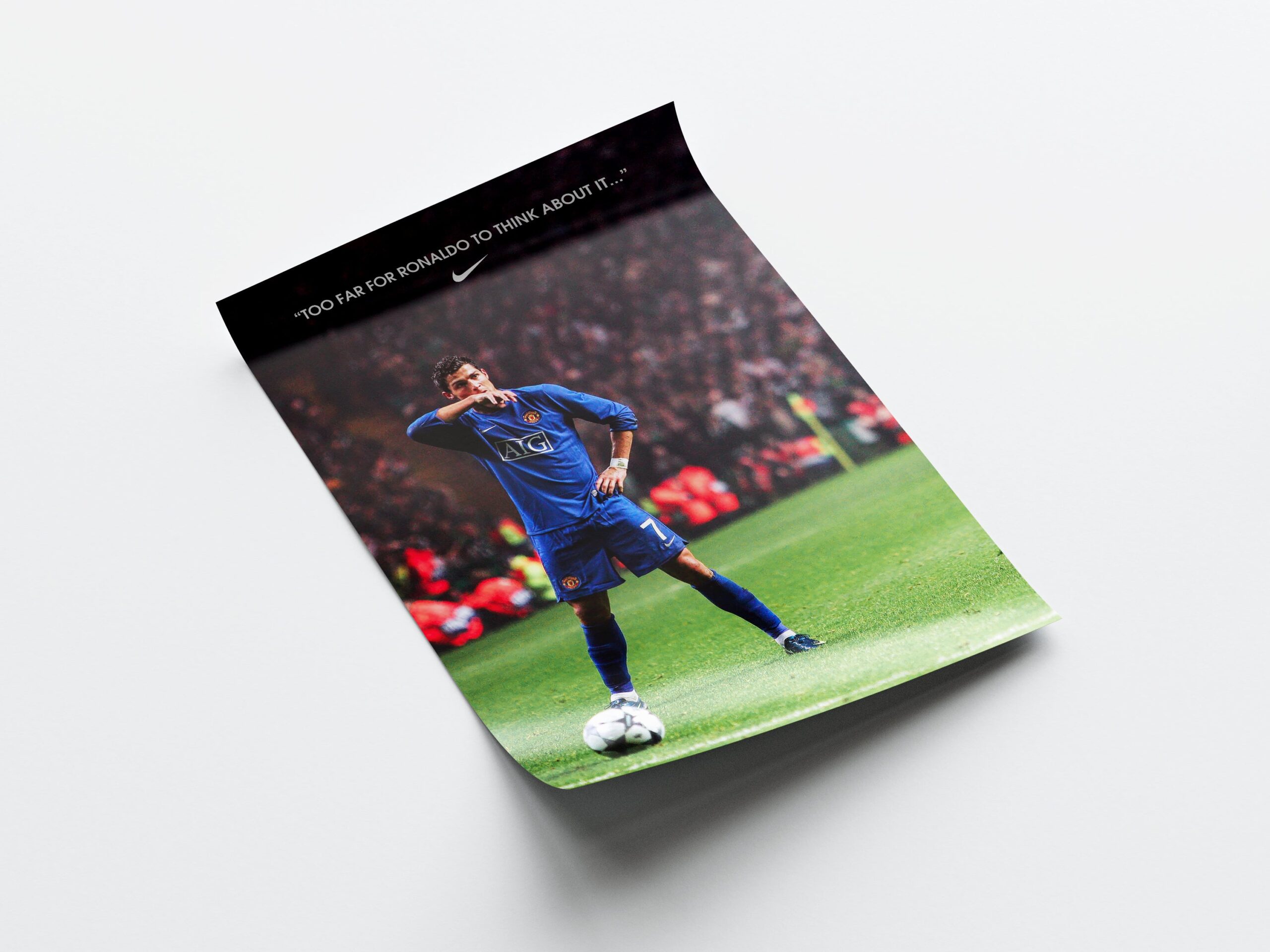 Cristiano Ronaldo 'Too Far' Poster - Image 4