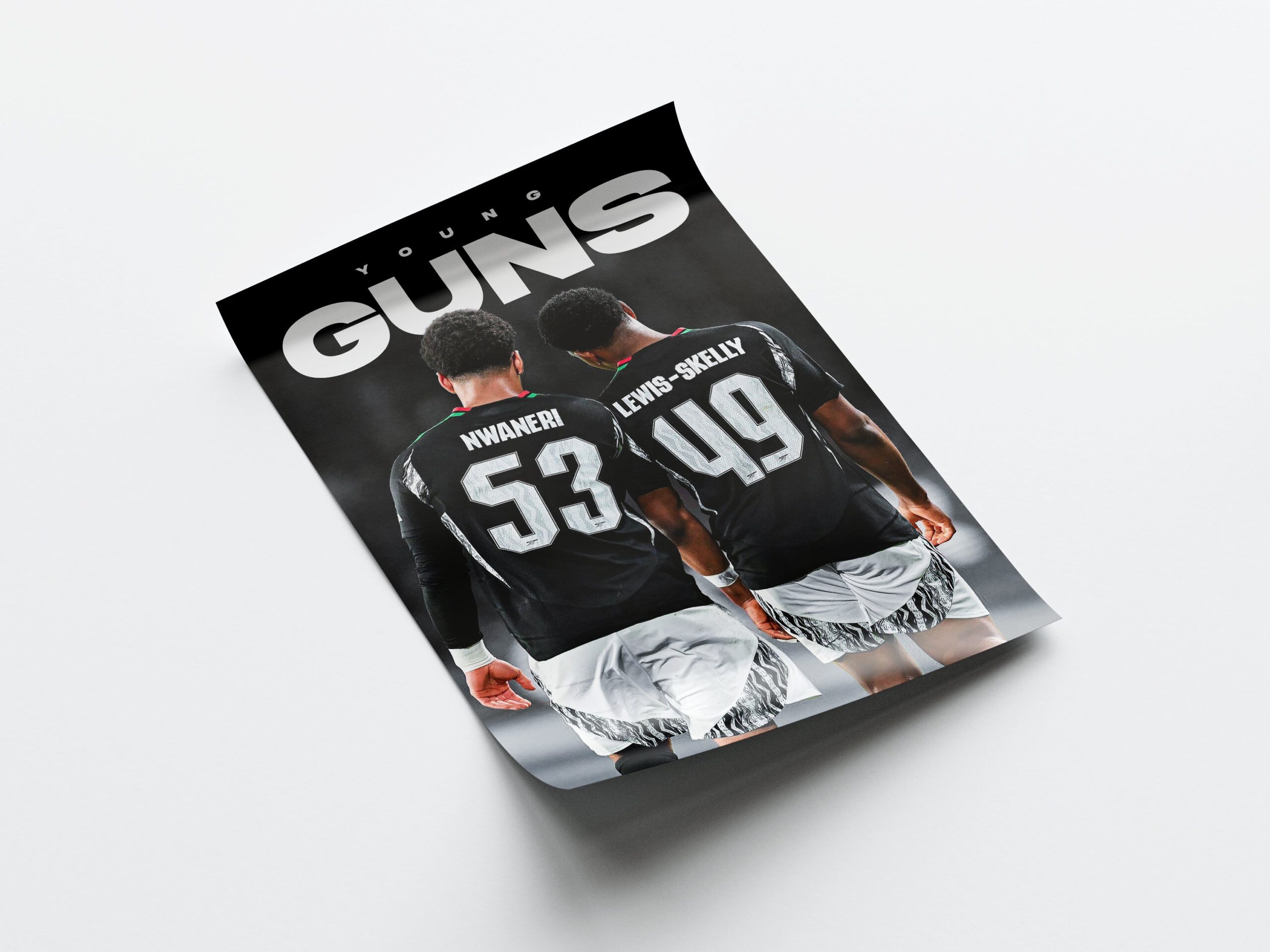 Nwaneri & Lewis-Skelly 'Young Guns' Poster - Image 4
