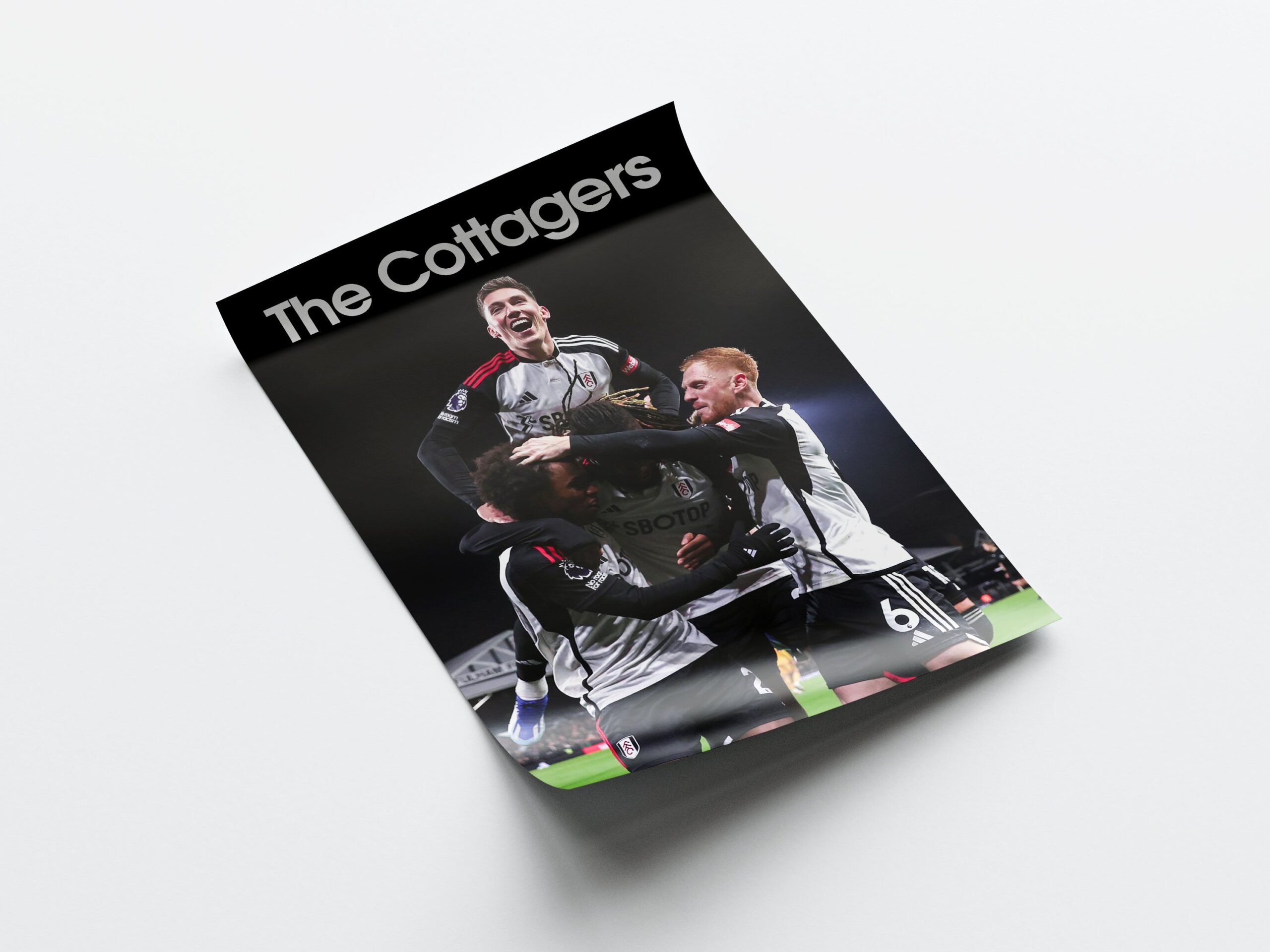 Fulham 'The Cottagers' Poster - Image 4