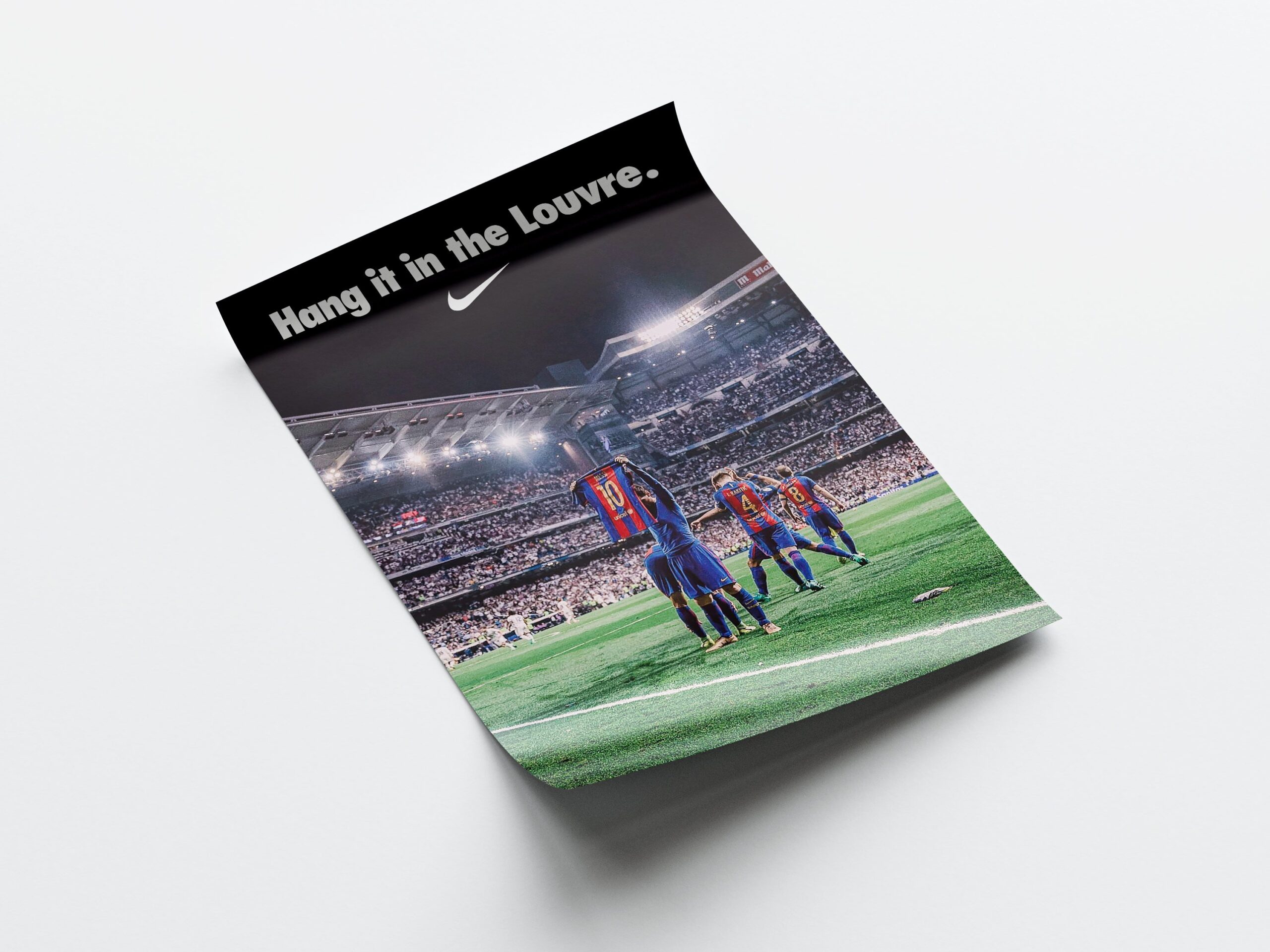 Lionel Messi 'Hang It In The Louvre' Poster - Image 4
