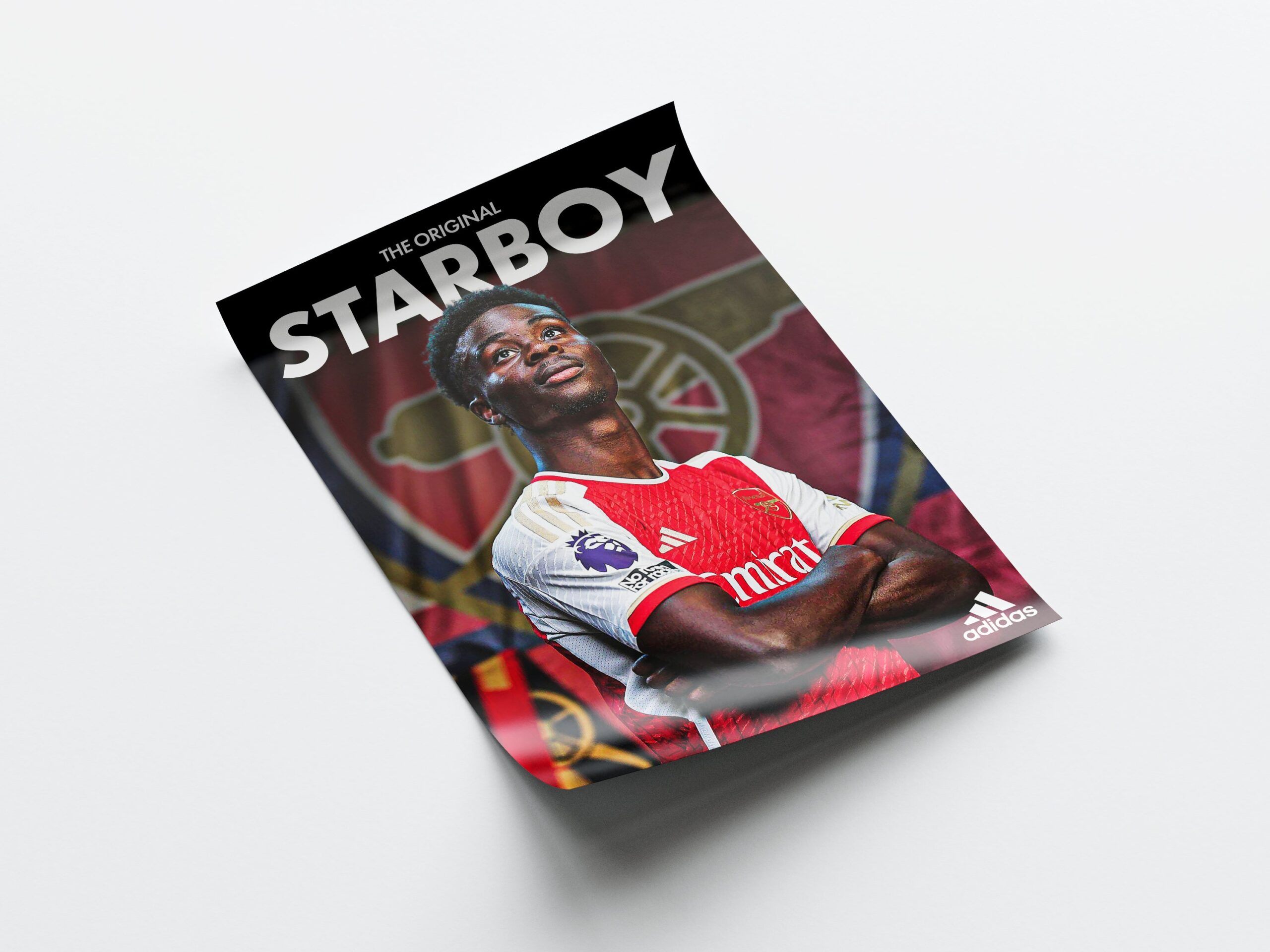 Bukayo Saka 'Original Starboy' Poster - Image 4