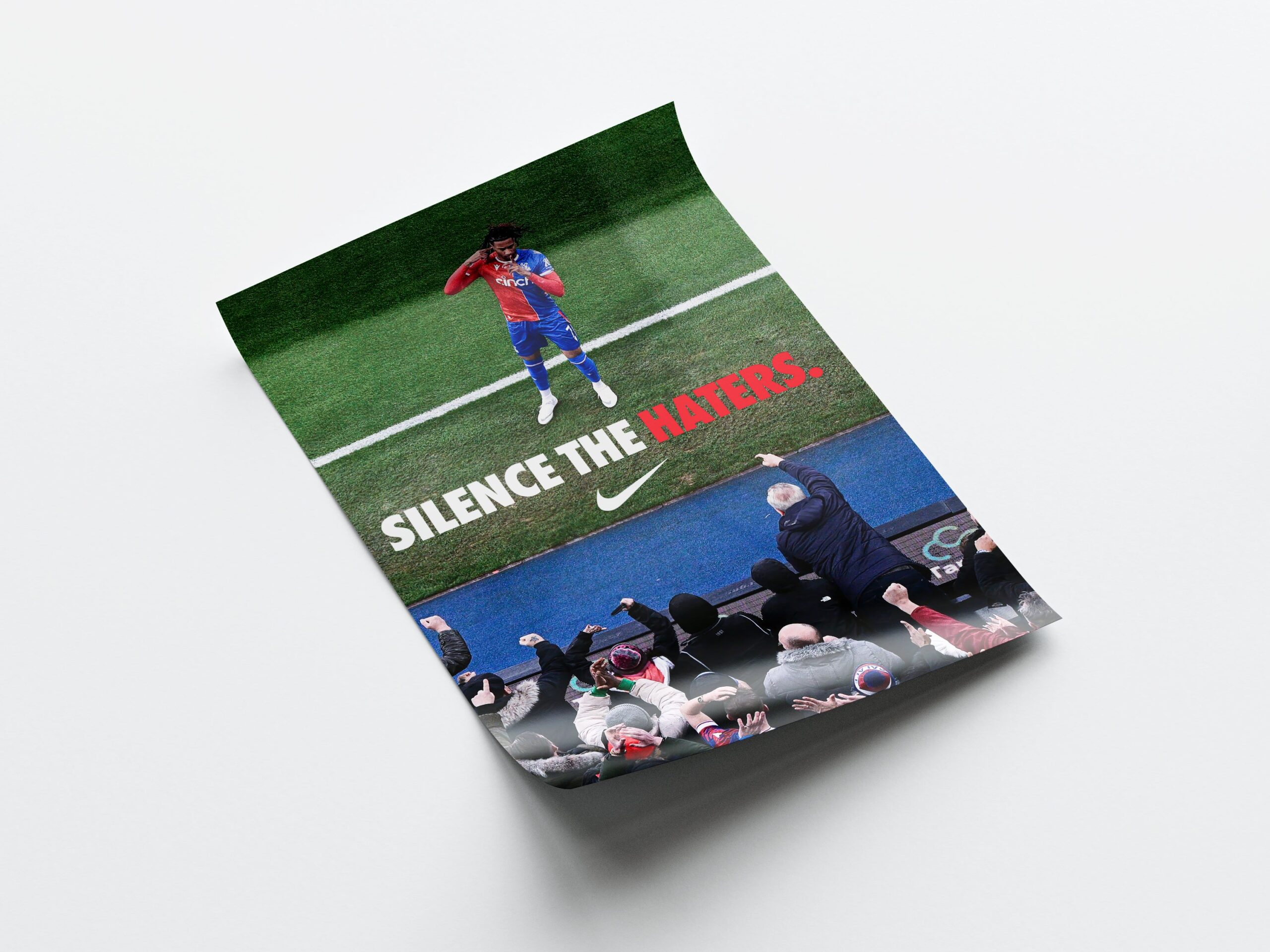 Michael Olise 'Silence The Haters.' Poster - Image 3