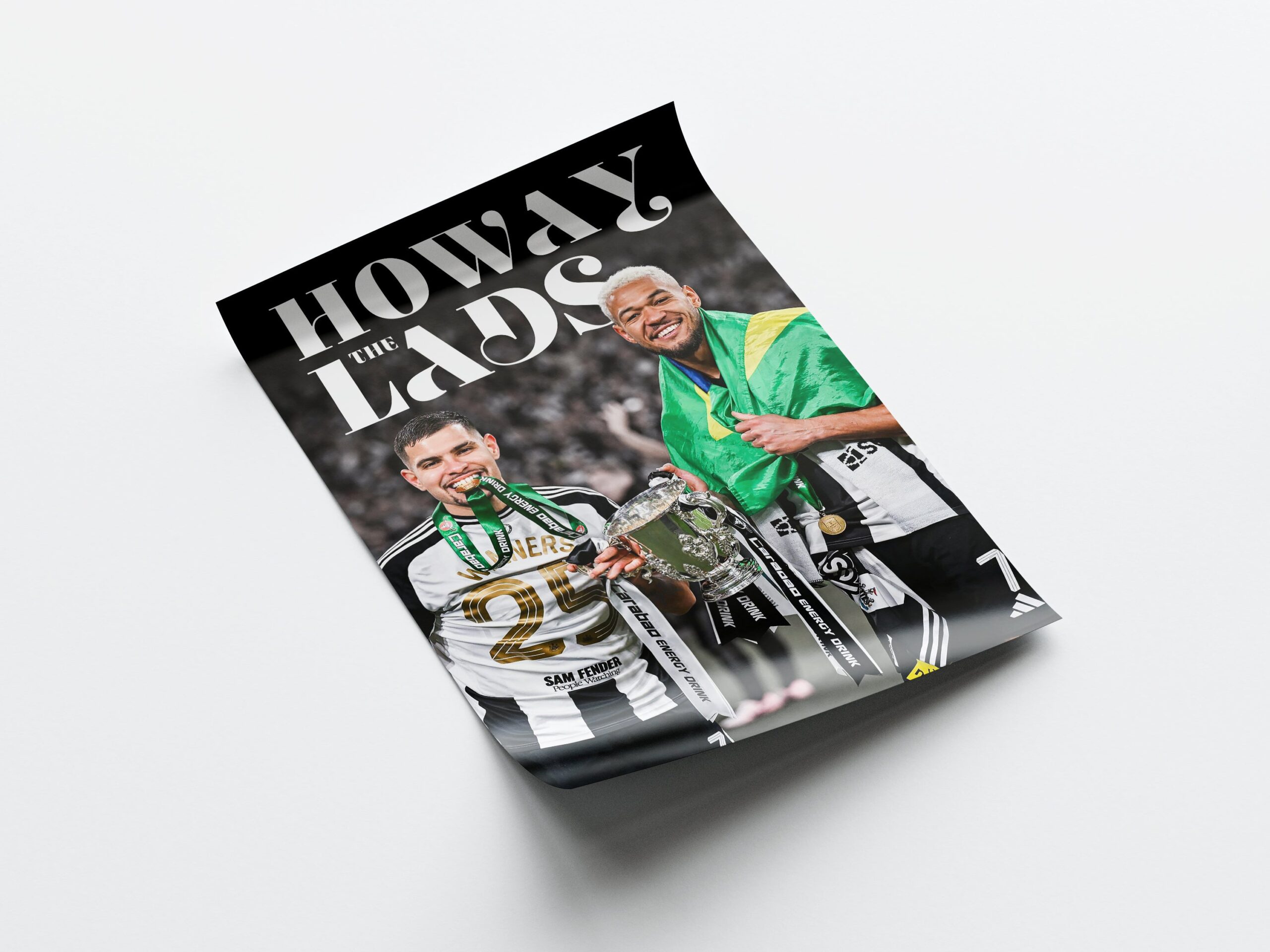 Newcastle United 'Howay The Lads' Poster - Image 4
