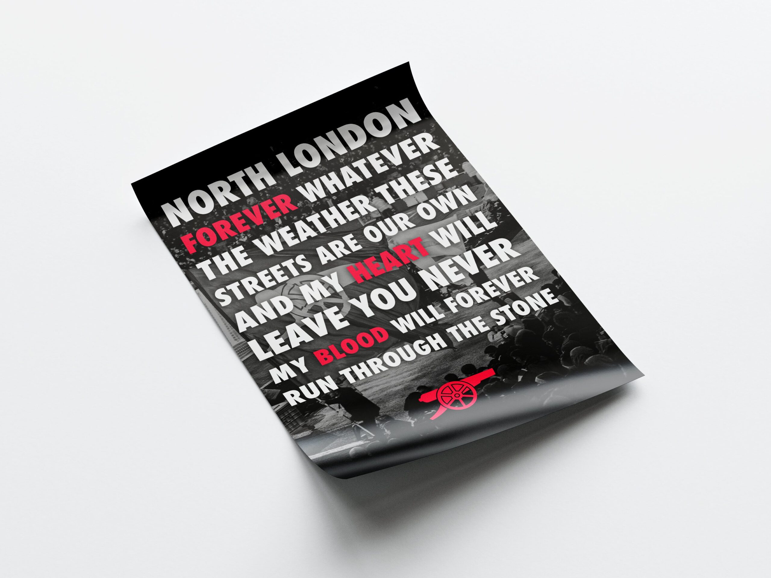 Arsenal 'North London Forever' Poster - Image 4