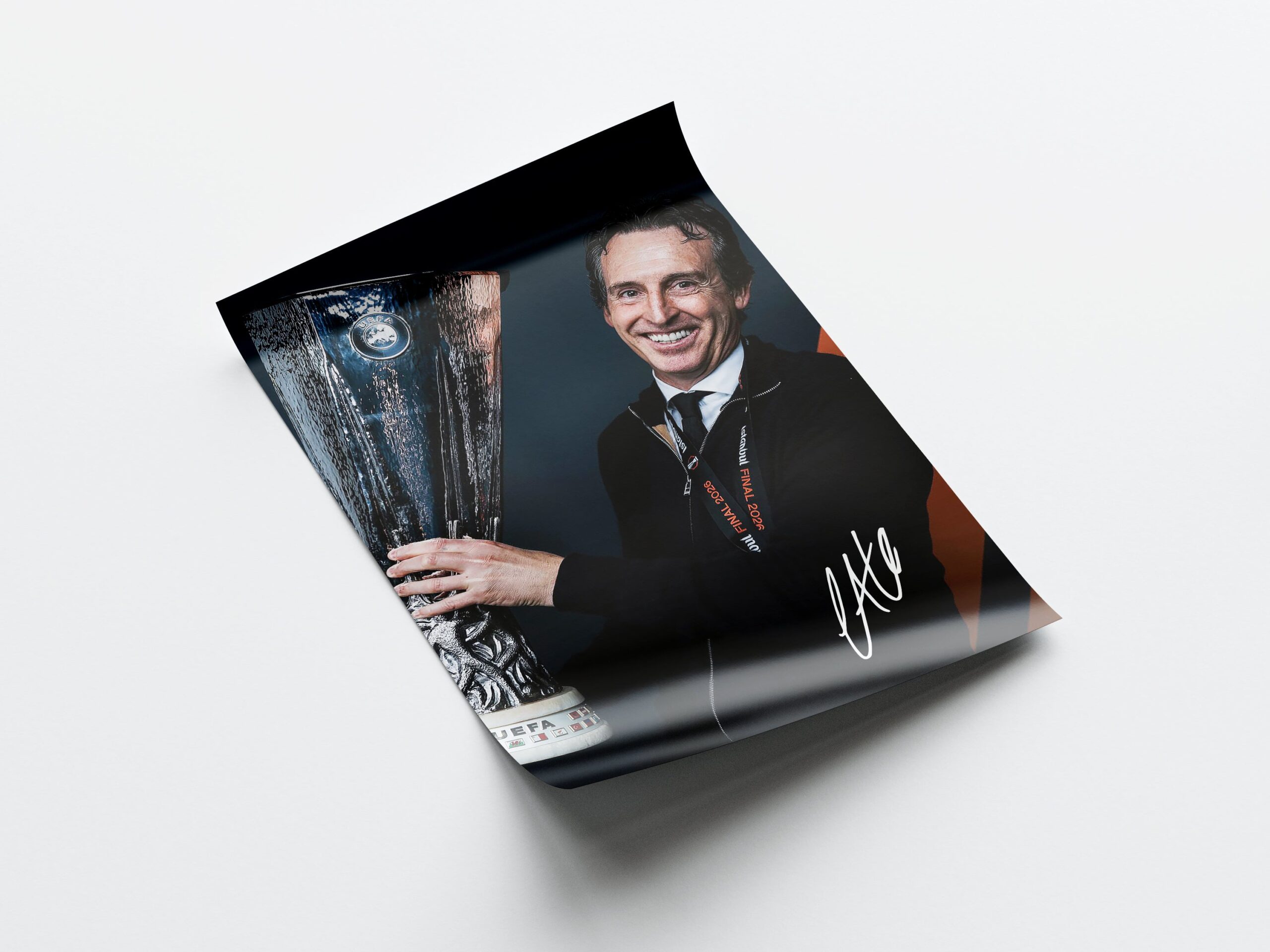 Unai Emery 'UEL Champion' Poster - Image 4