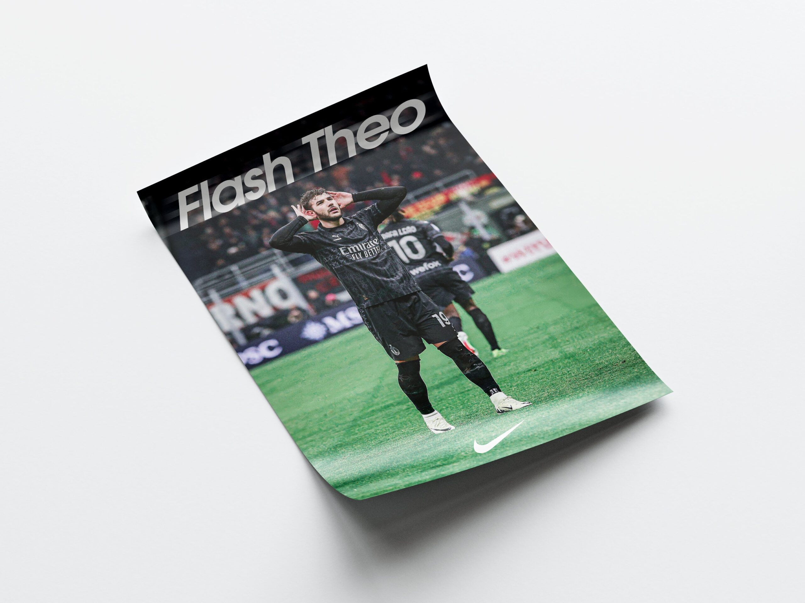 Theo Hernandez 'Flash' Poster - Image 4