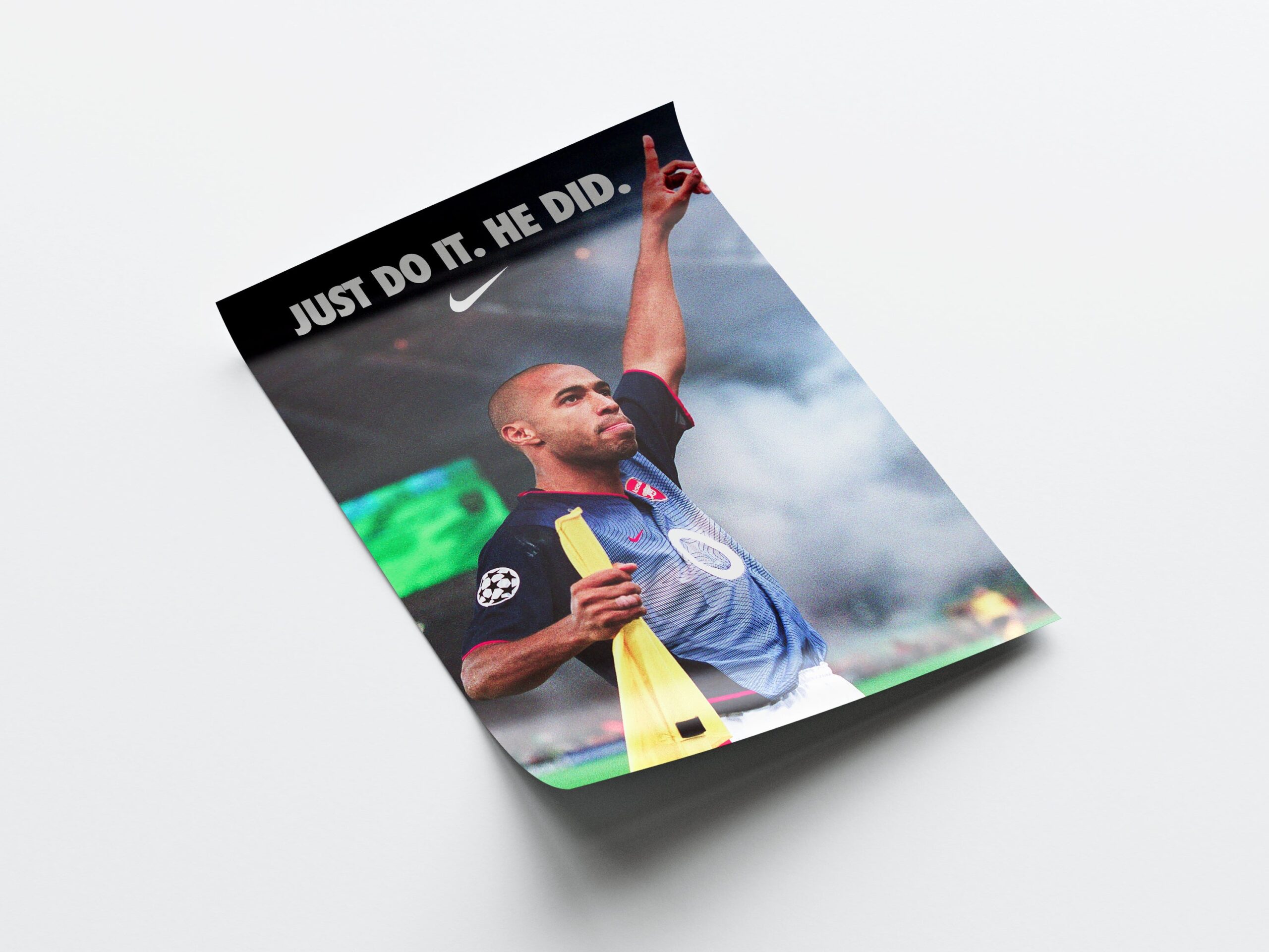 Thierry Henry 'Do It' Champions League Poster - Image 4