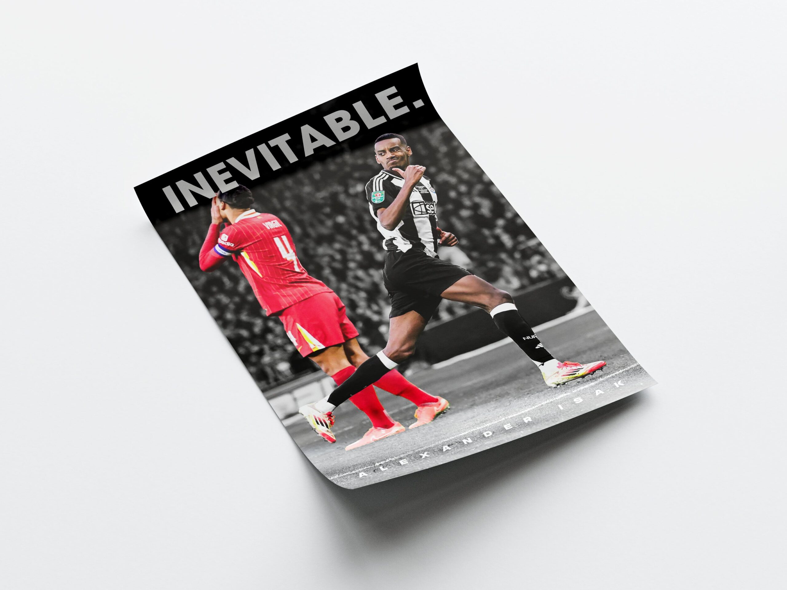 Alexander Isak 'Inevitable' Poster - Image 4