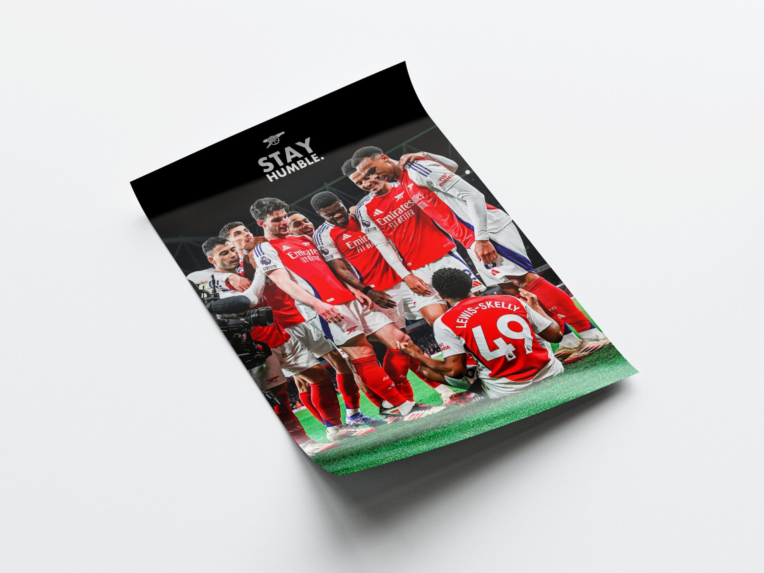 Arsenal 'Stay Humble' Poster - Image 4