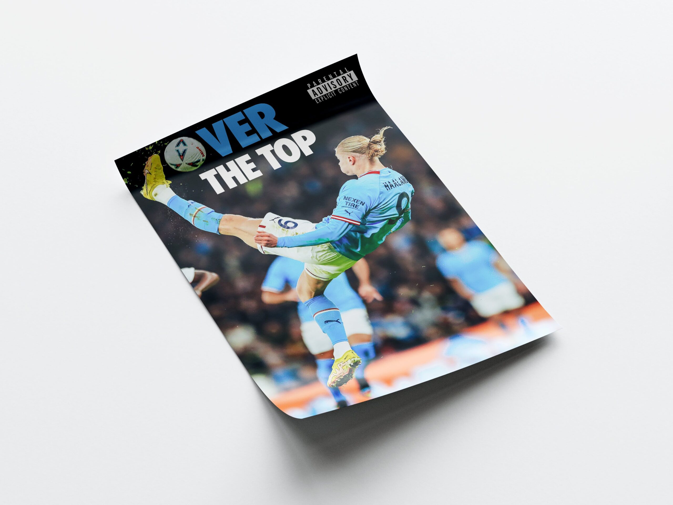 Erling Haaland 'Over The Top' Poster - Image 4