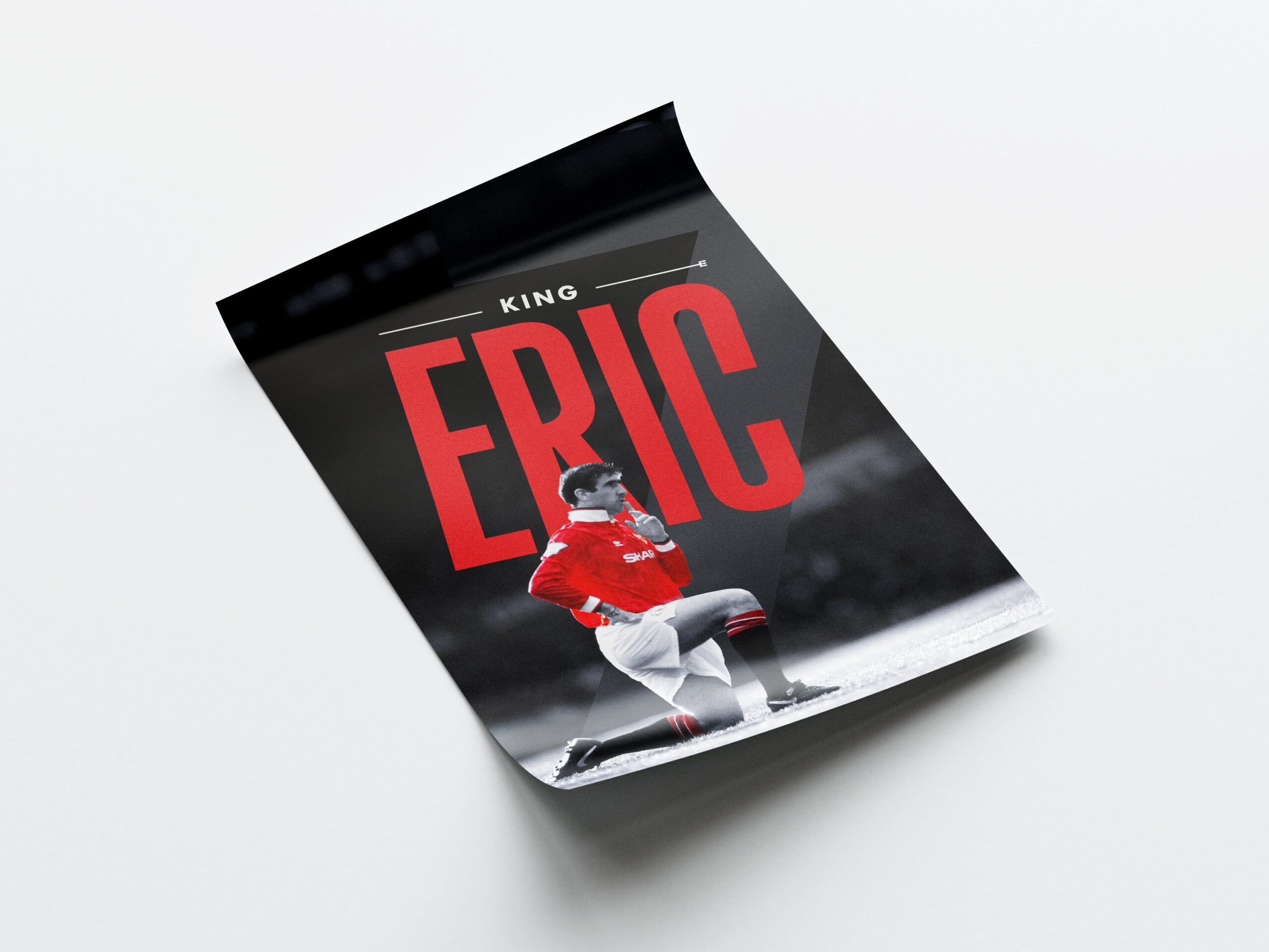 Eric Cantona 'King Eric' Poster - Image 4