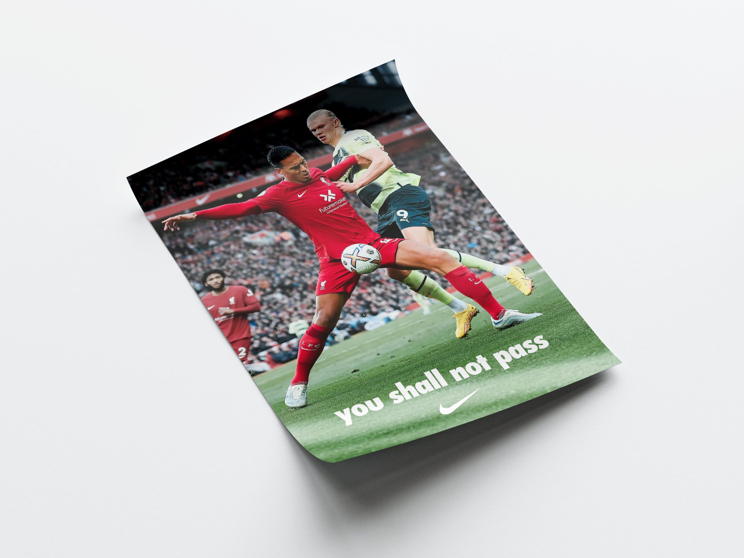 Virgil van Dijk 'You Shall Not Pass' Poster - Image 4