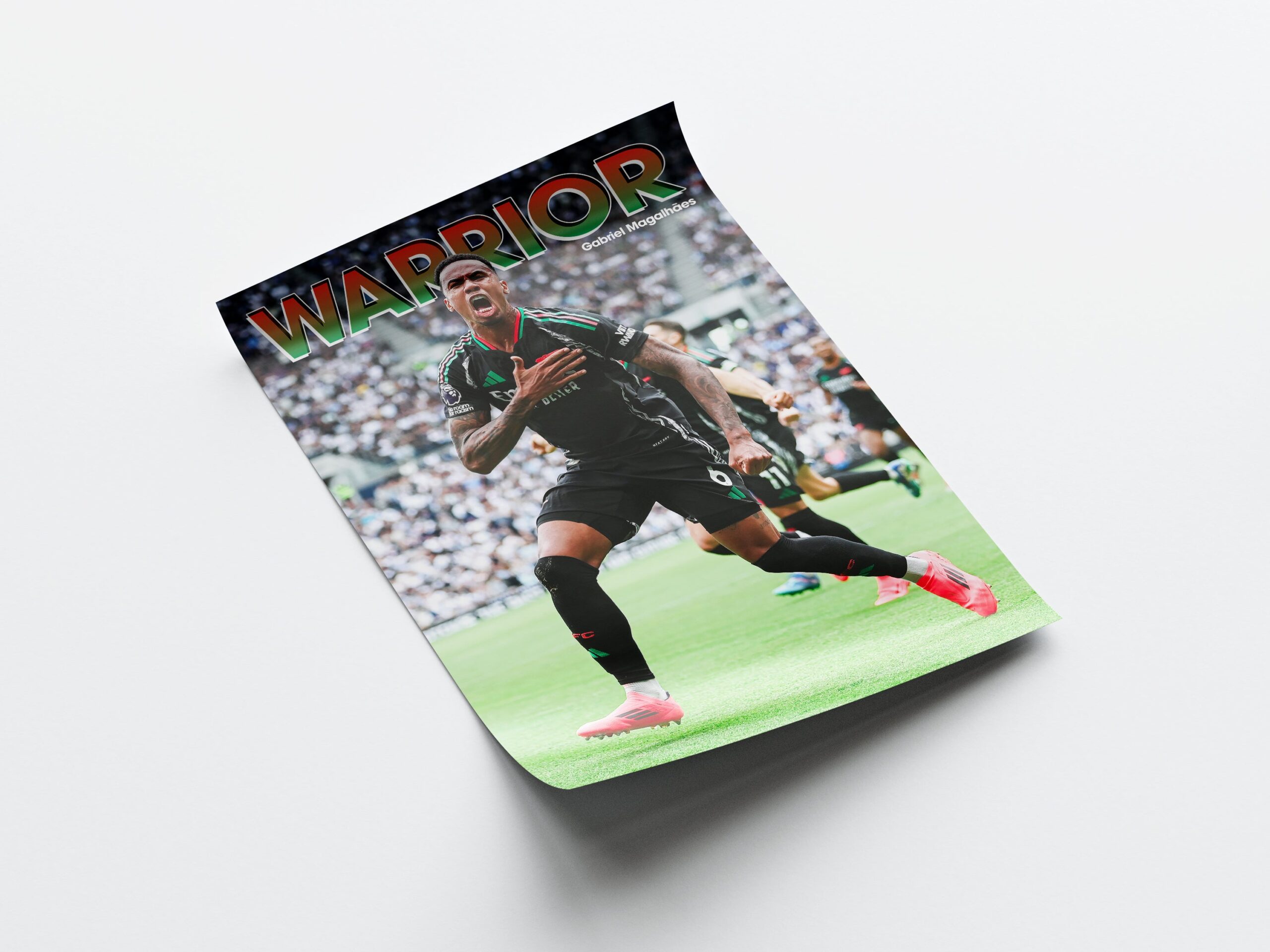 Gabriel Magalhaes 'Warrior' Poster - Image 4
