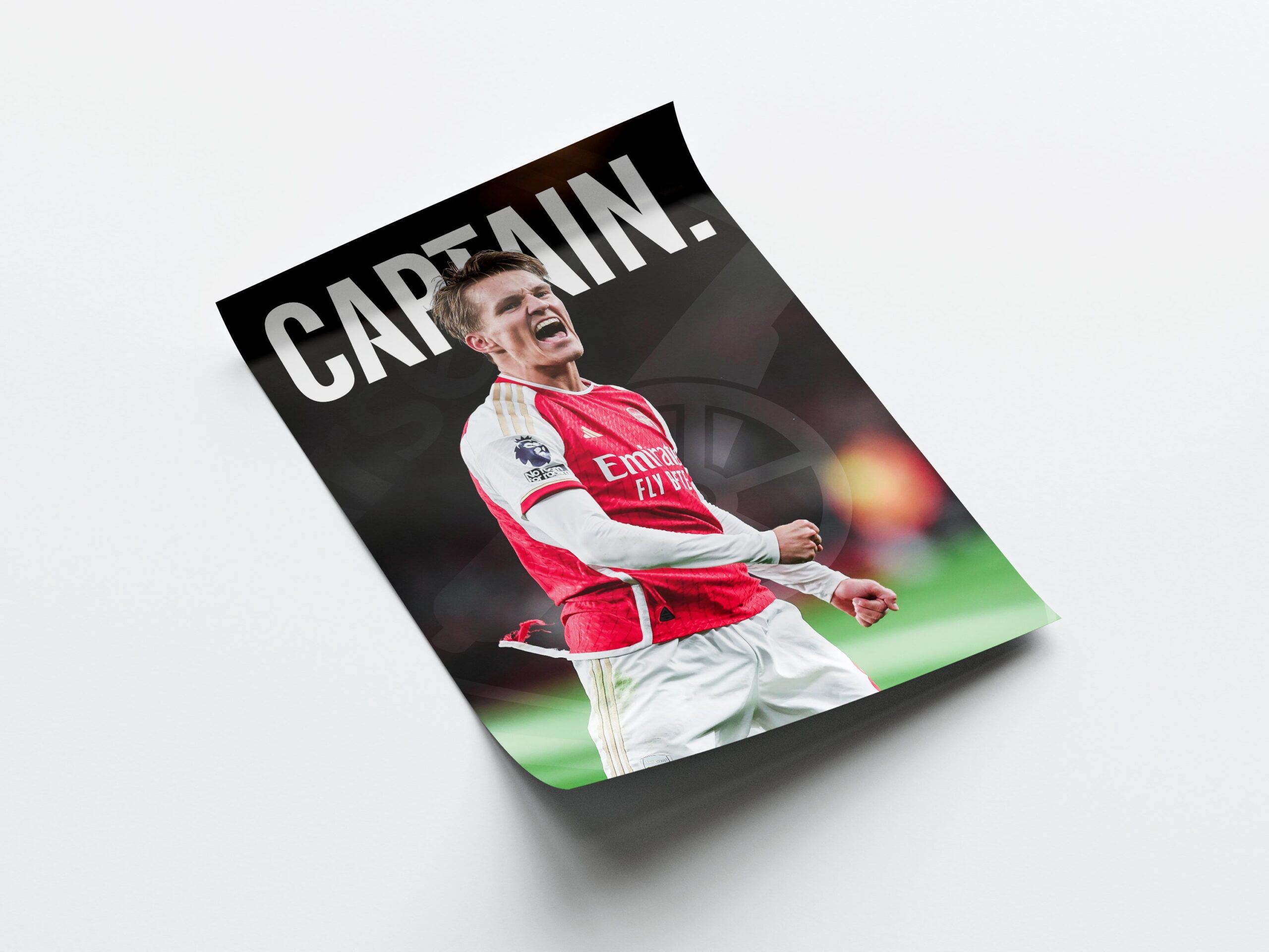 Martin Odegaard 'Captain' Poster - Image 4