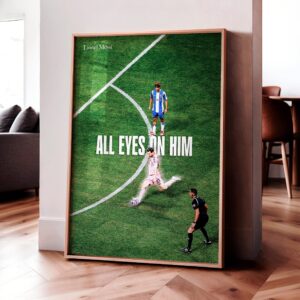 Lionel Messi 'All Eyes On Him' Poster