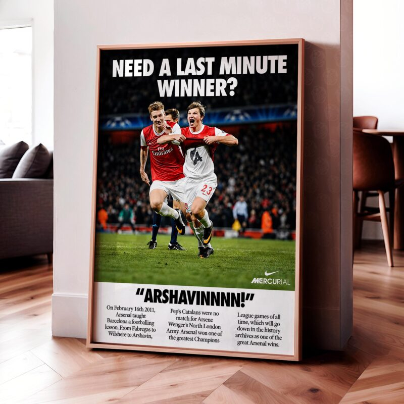 Andrey Arshavin 'Last Minute' Poster