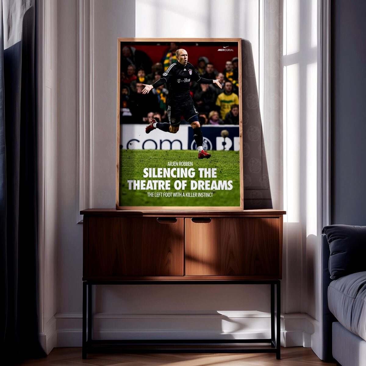 Arjen Robben 'Silencing The Theatre Of Dreams' Poster - Image 2