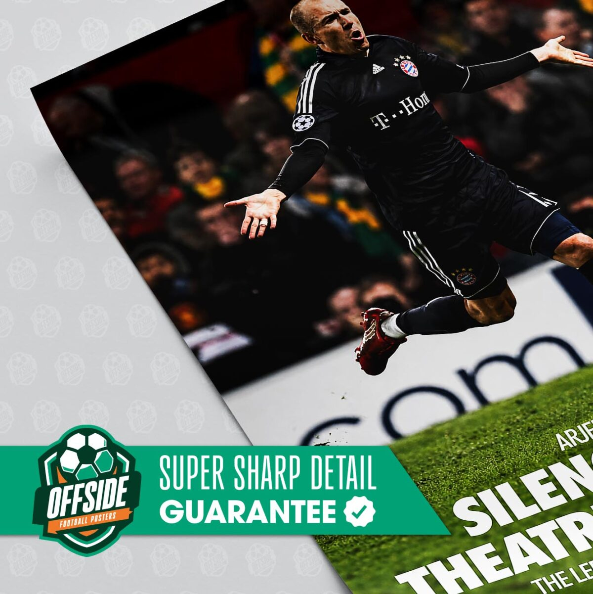 Arjen Robben 'Silencing The Theatre Of Dreams' Poster - Image 3