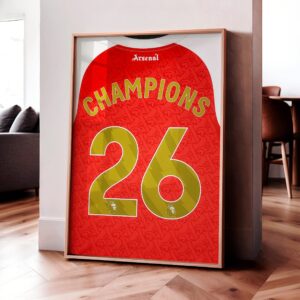 Arsenal 'Champions Jersey' Poster