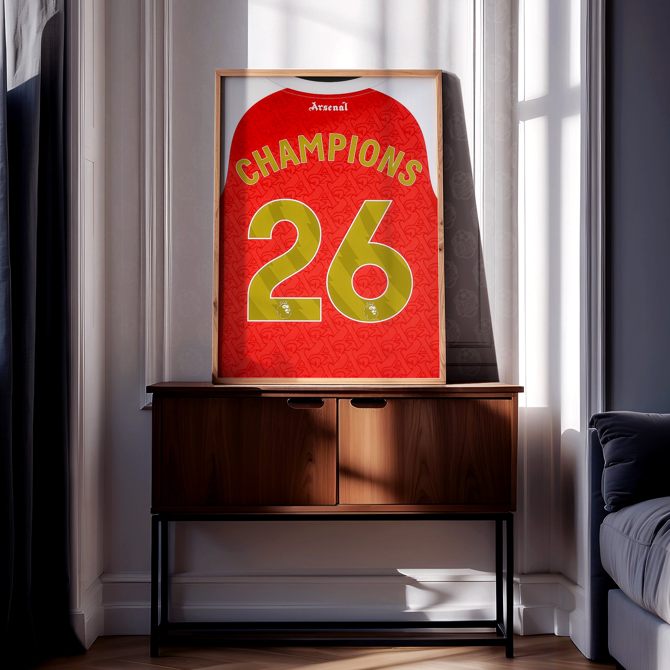 Arsenal 'Champions Jersey' Poster - Image 2