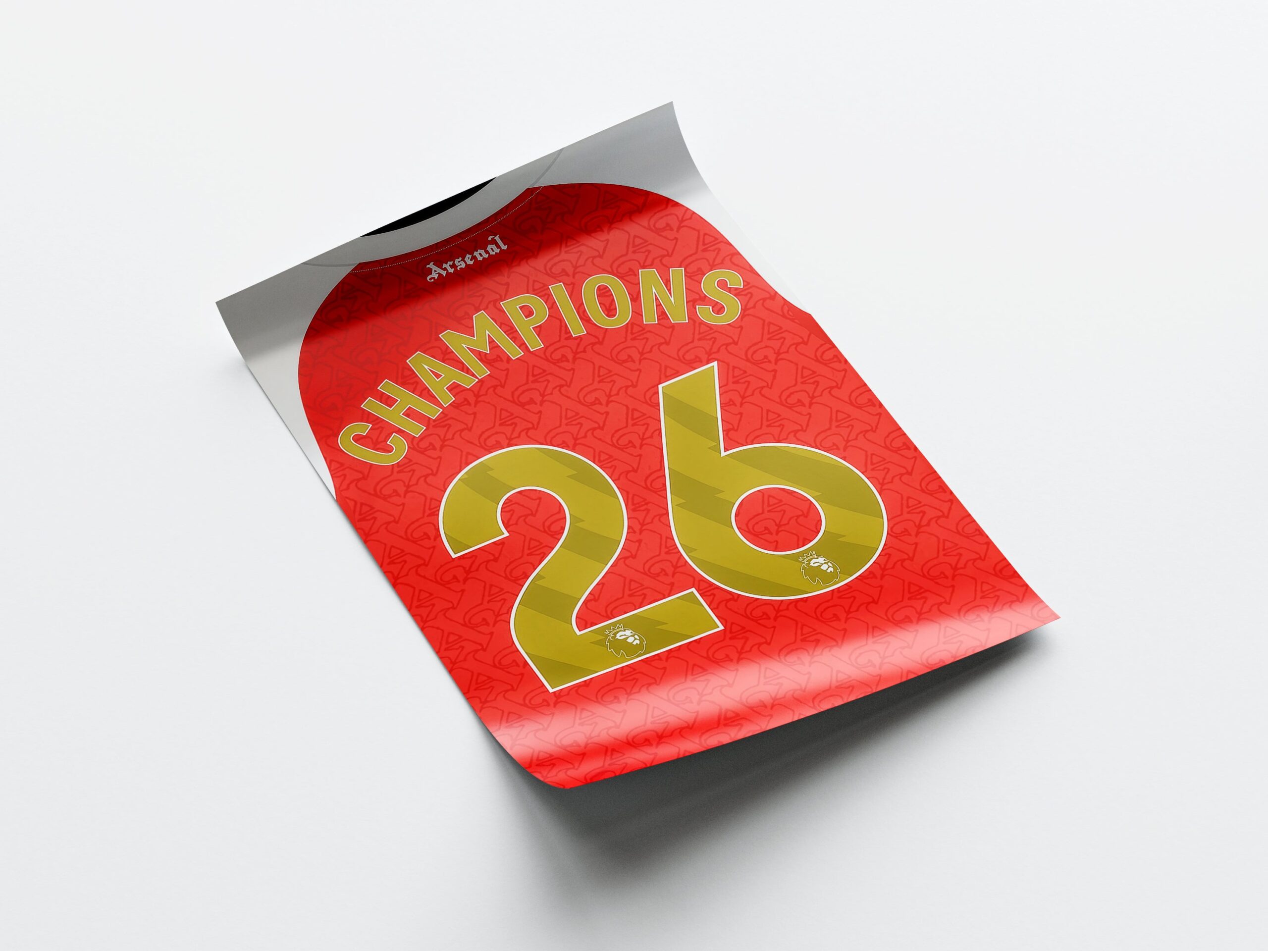 Arsenal 'Champions Jersey' Poster - Image 4