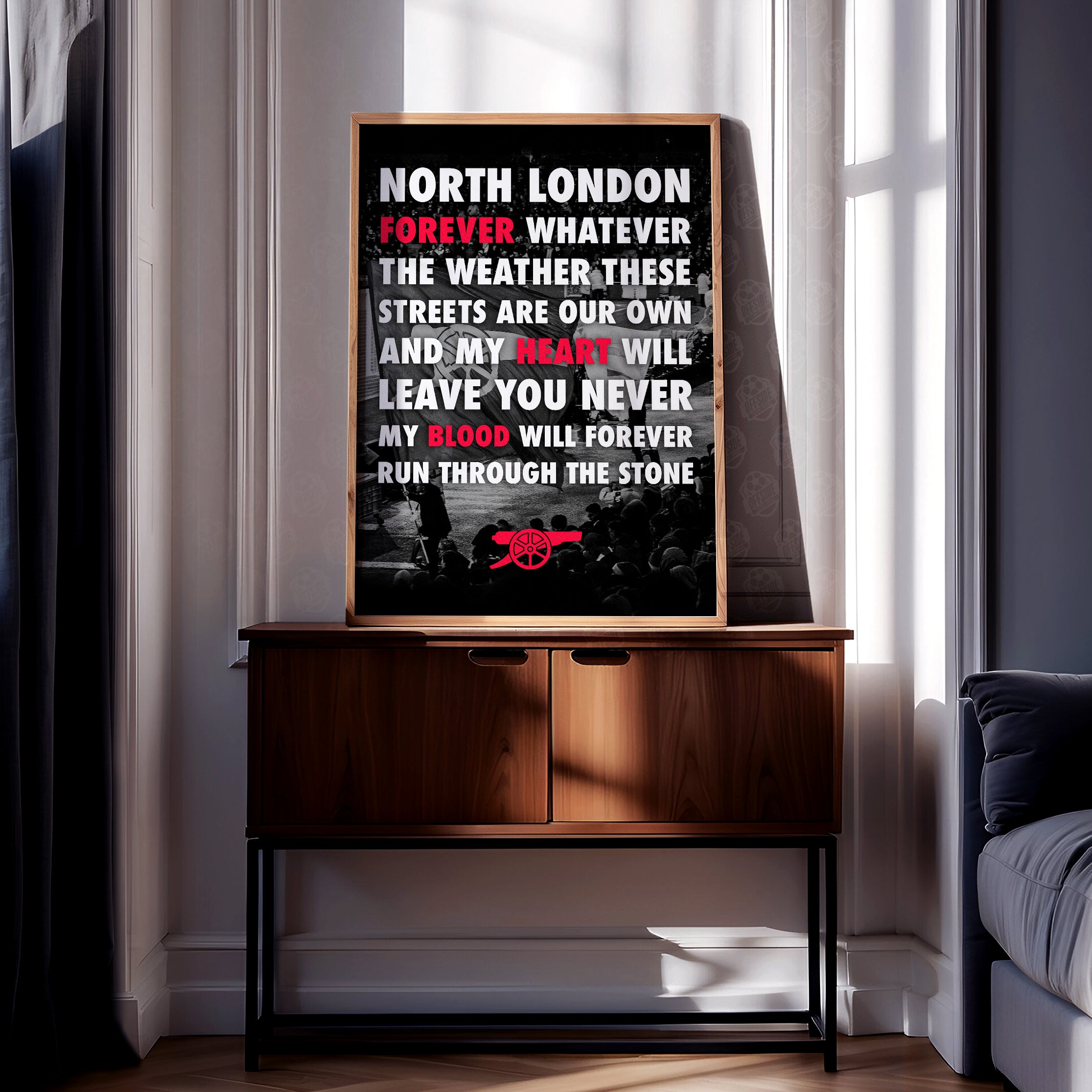 Arsenal 'North London Forever' Poster - Image 2