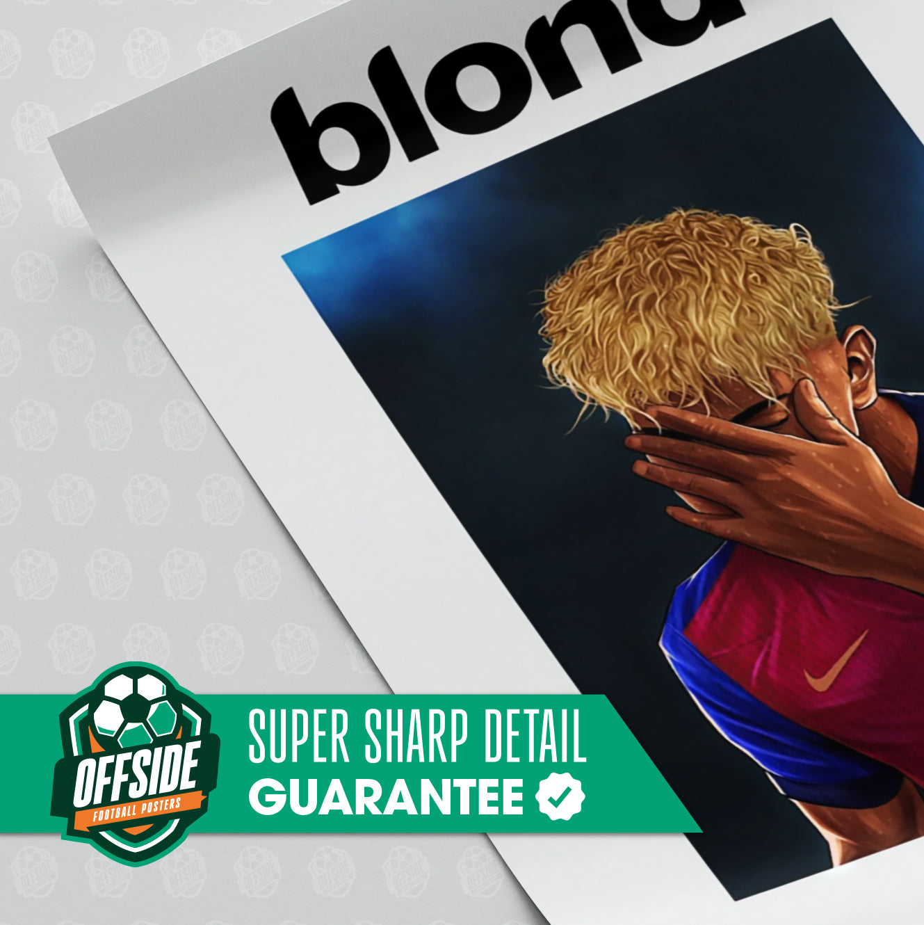 Lamine Yamal 'Blond' Poster - Image 3