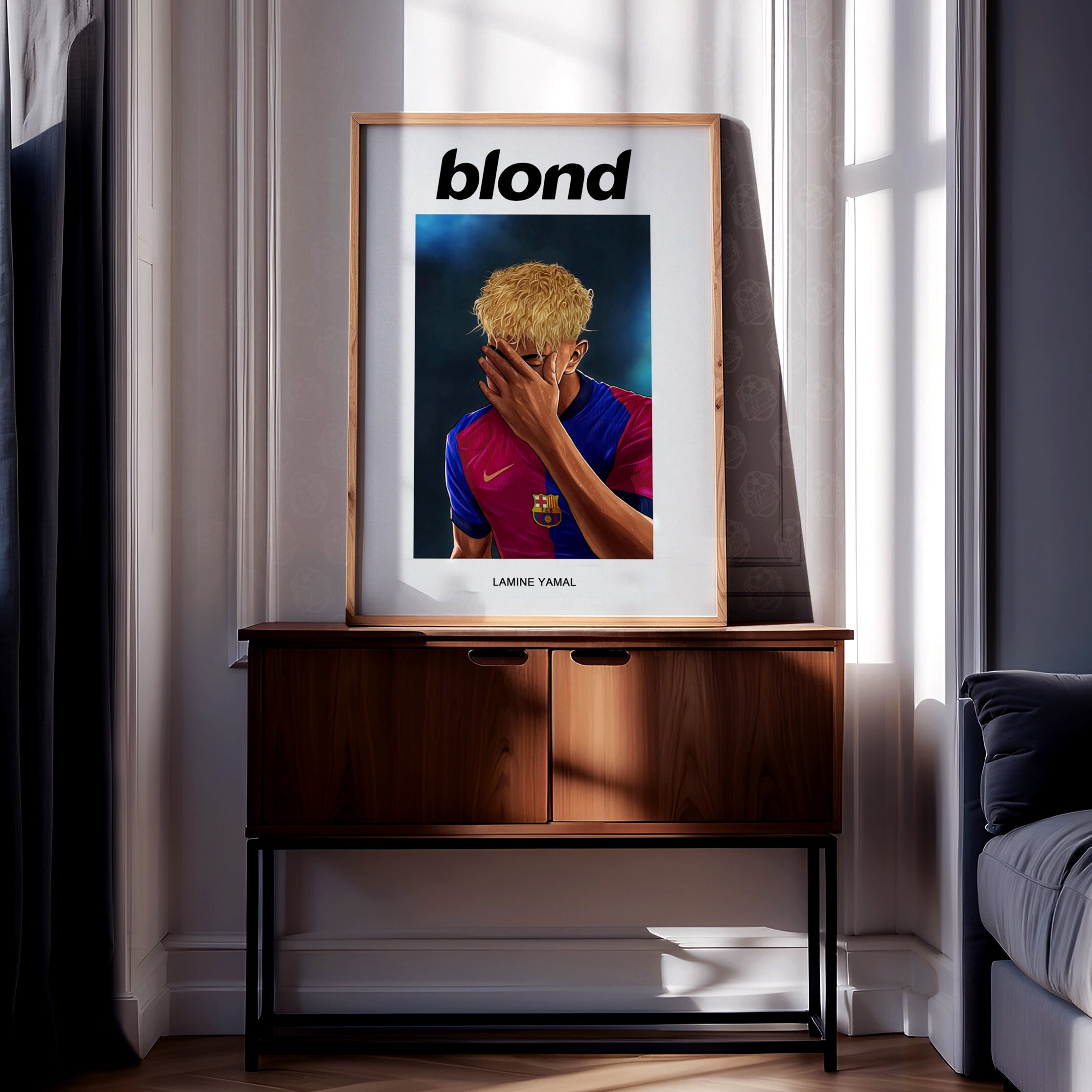Lamine Yamal 'Blond' Poster - Image 2