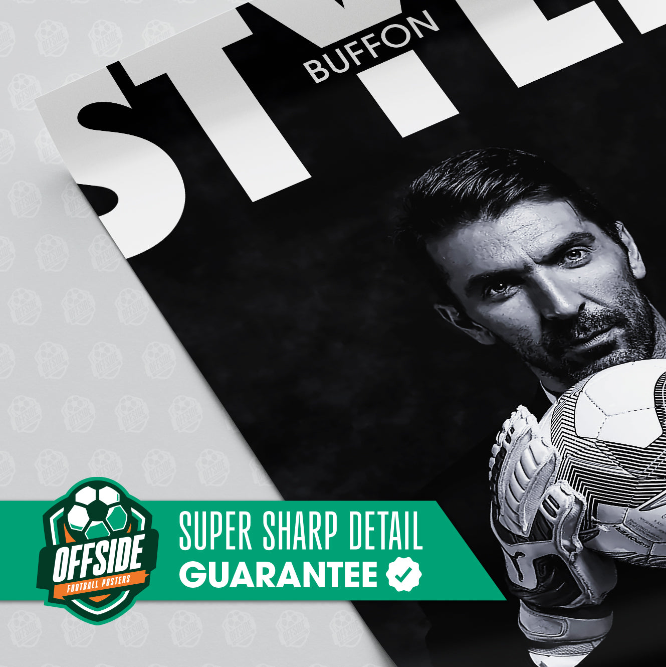 Gianluigi Buffon 'Style' Poster - Image 3