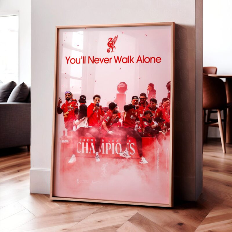 Liverpool 'YNWA Parade' Poster