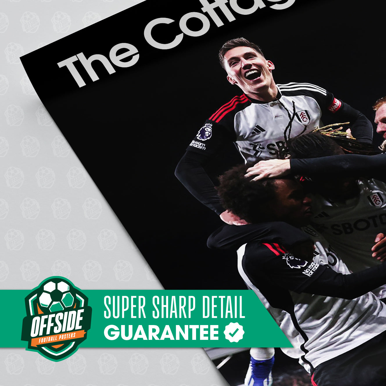 Fulham 'The Cottagers' Poster - Image 3