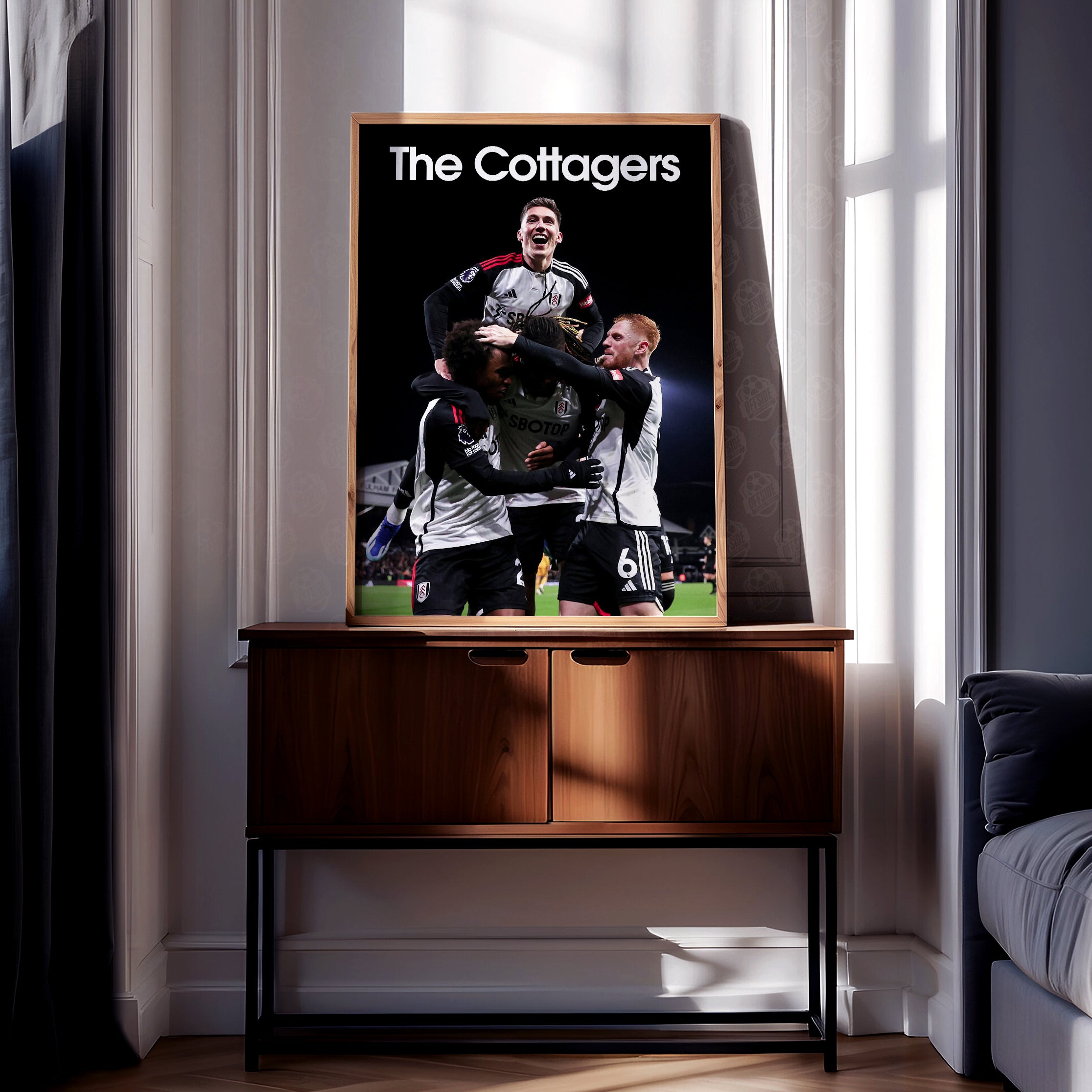Fulham 'The Cottagers' Poster - Image 2
