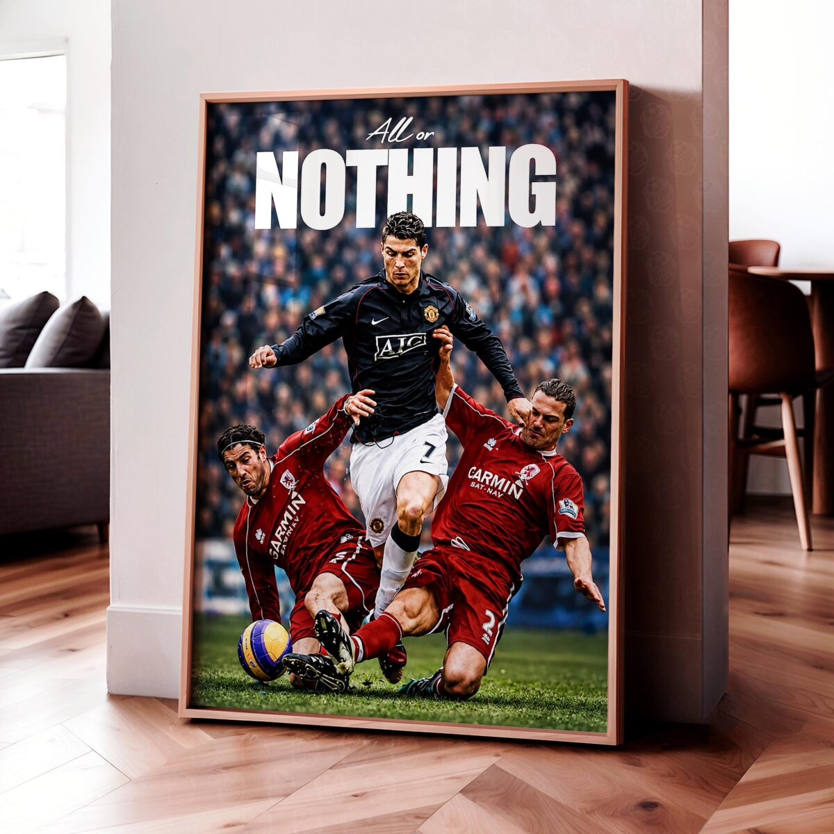 Cristiano Ronaldo 'All Or Nothing' Poster
