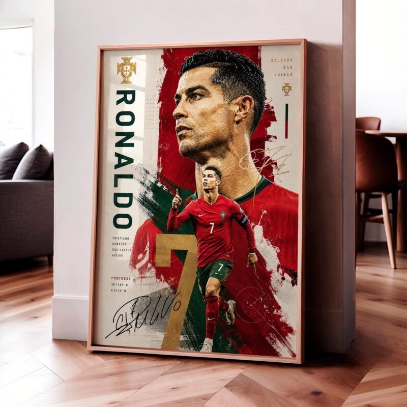 Cristiano Ronaldo 'Portugal' Poster