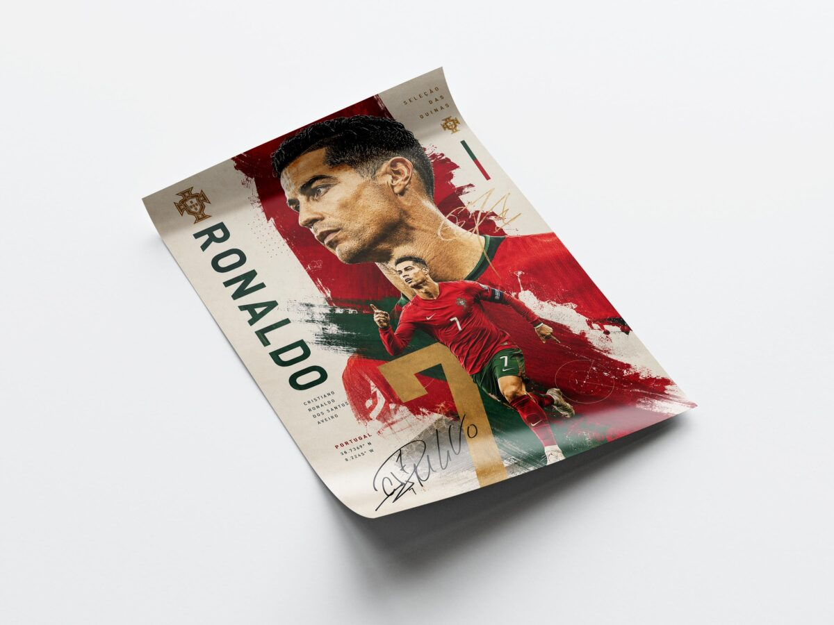 Cristiano Ronaldo 'Portugal' Poster - Image 4