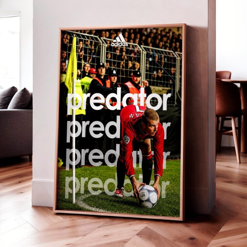 David Beckham 'Predator' Poster
