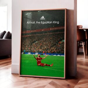 Mo Salah 'All Hail The Egyptian King' Poster