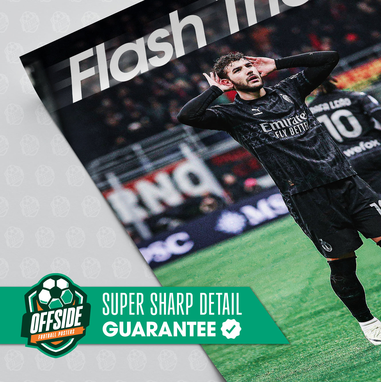 Theo Hernandez 'Flash' Poster - Image 3