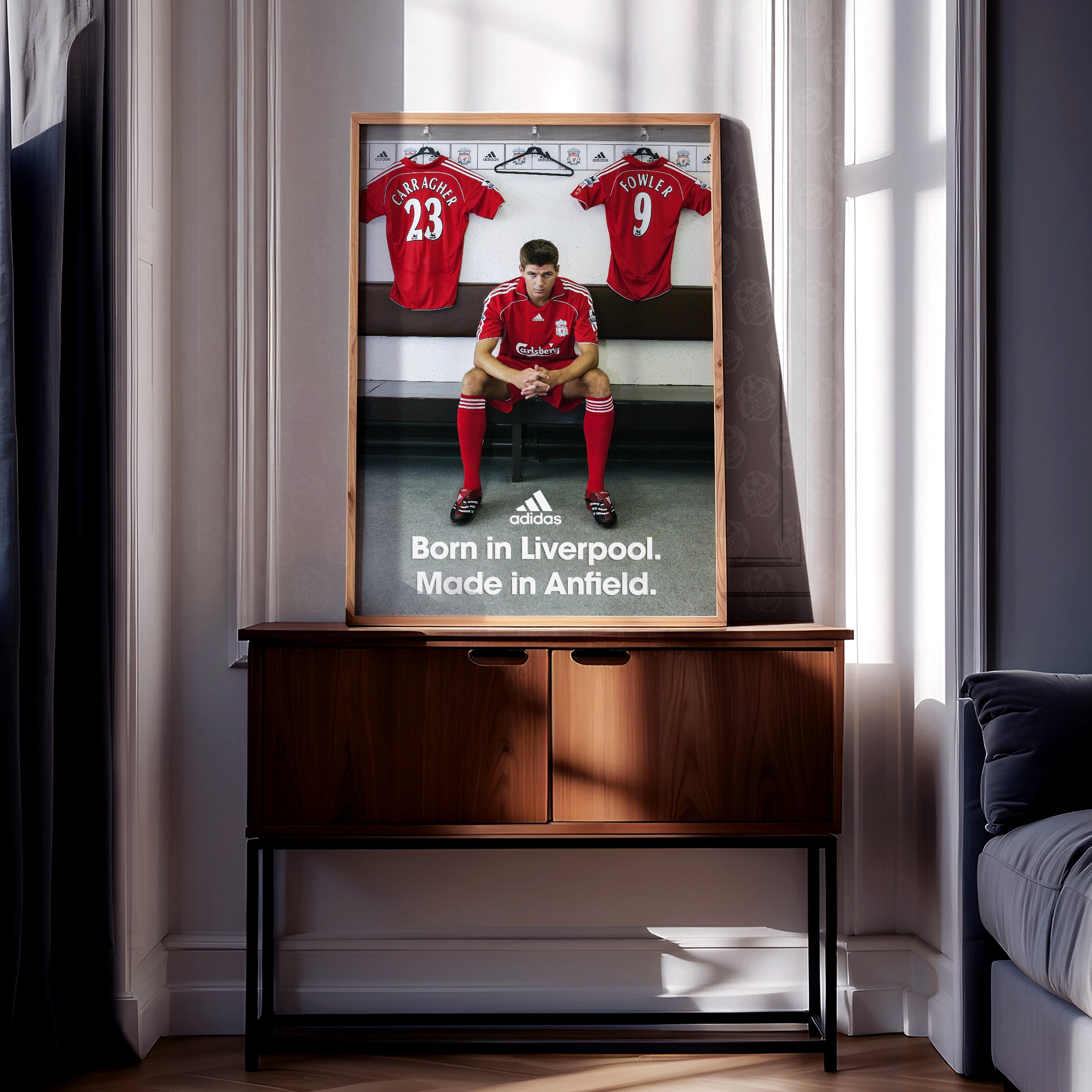 Steven Gerrard 'Made in Anfield' Poster - Image 2
