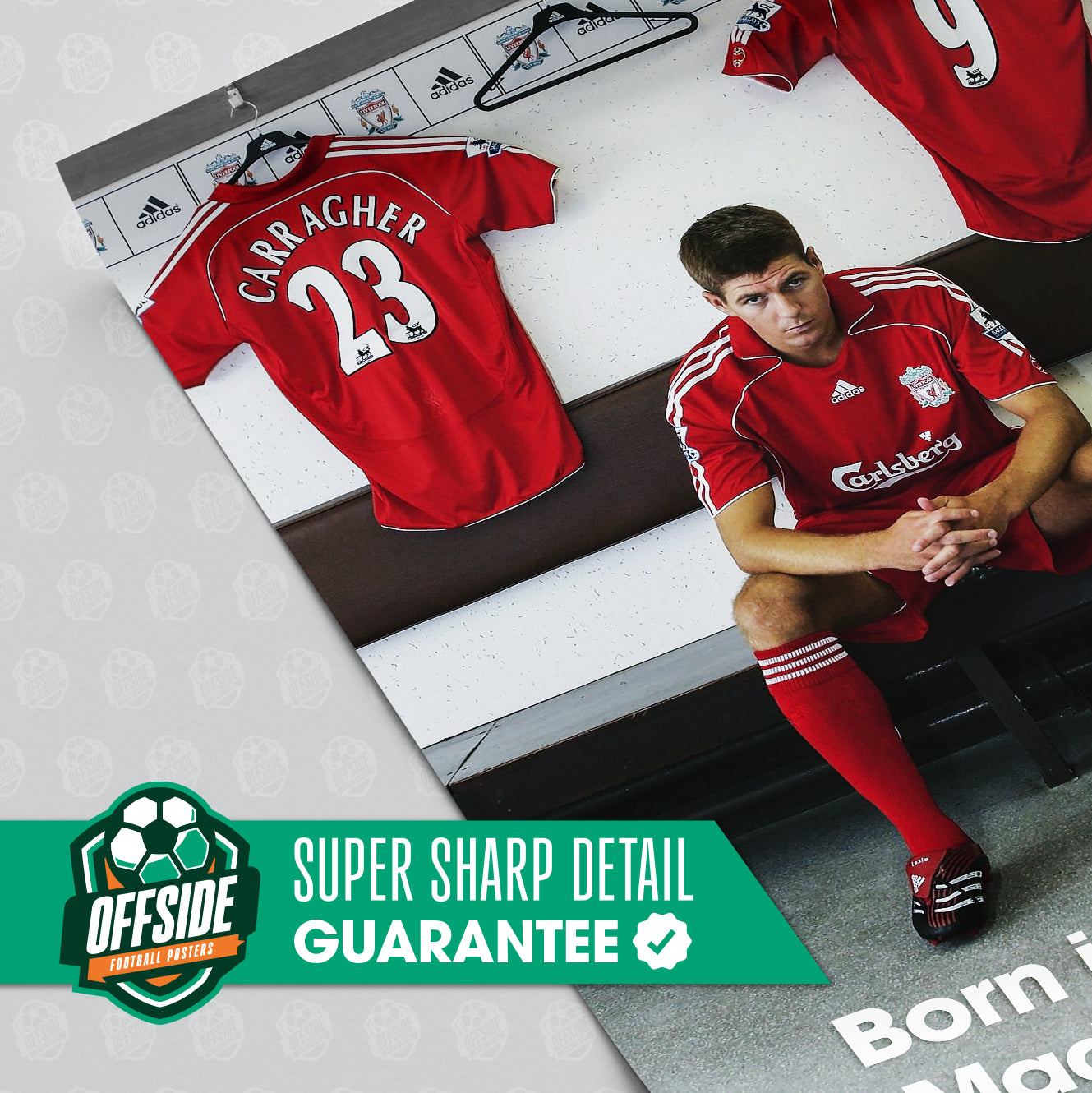 Steven Gerrard 'Made in Anfield' Poster - Image 3