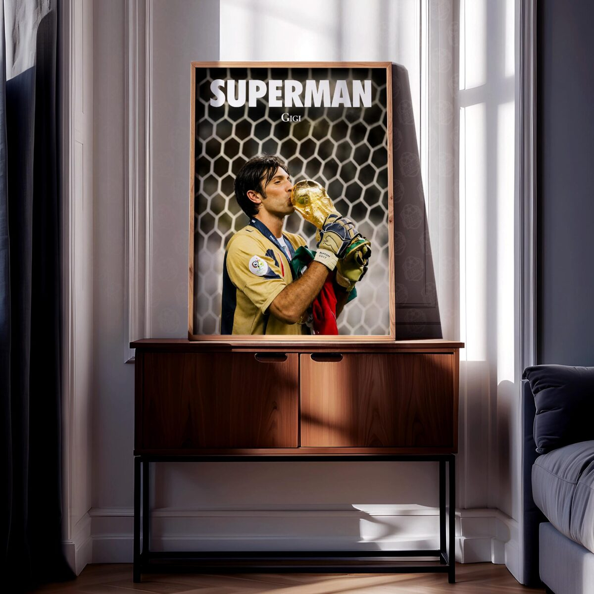 Gianluigi Buffon 'Superman' Poster - Image 2